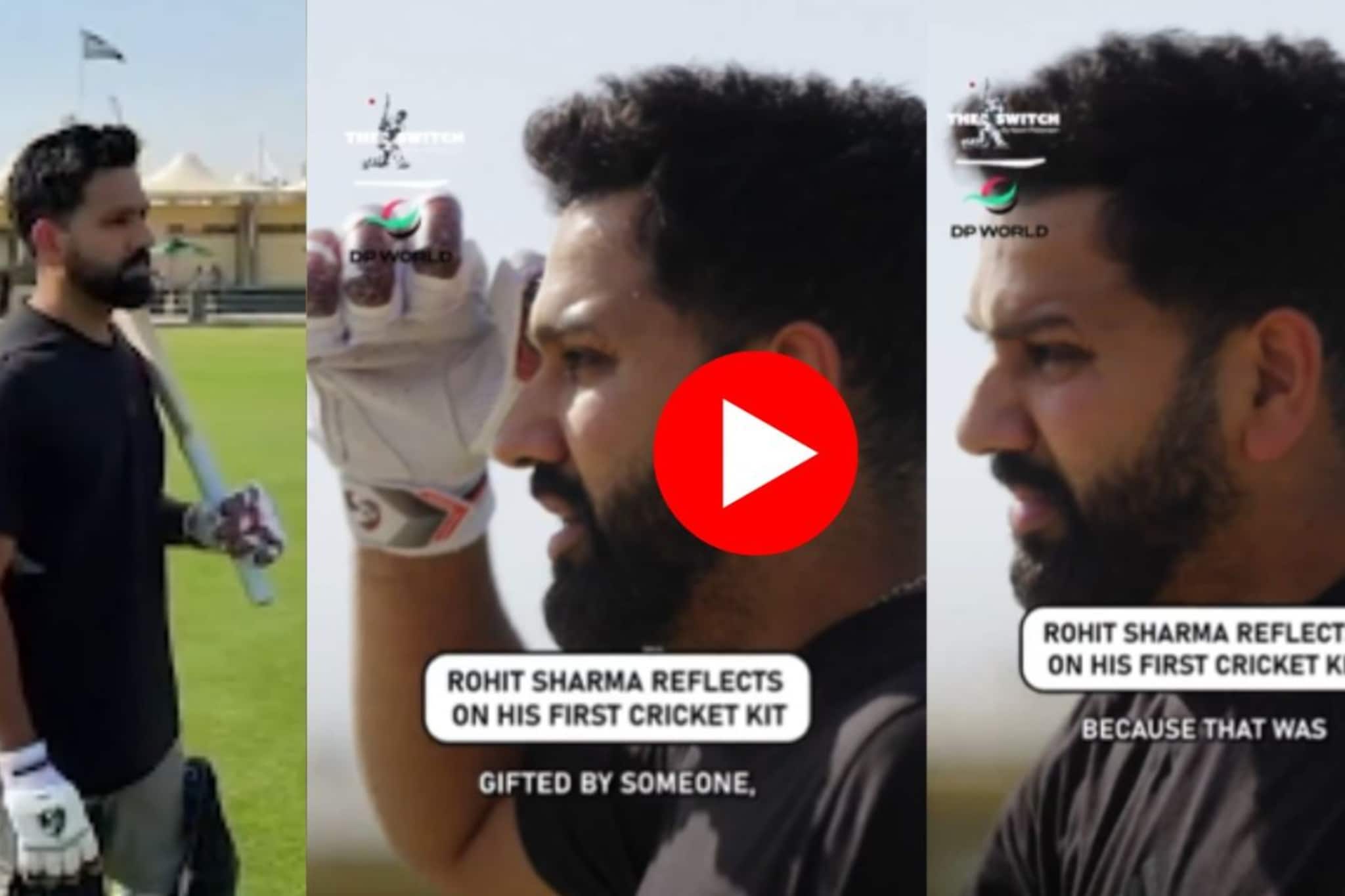 VIDEO : 11 वर्षांचा होतो, किट घ्यायला पैसे नव्हते, पण..., रोहितने सांगितली पहिल्