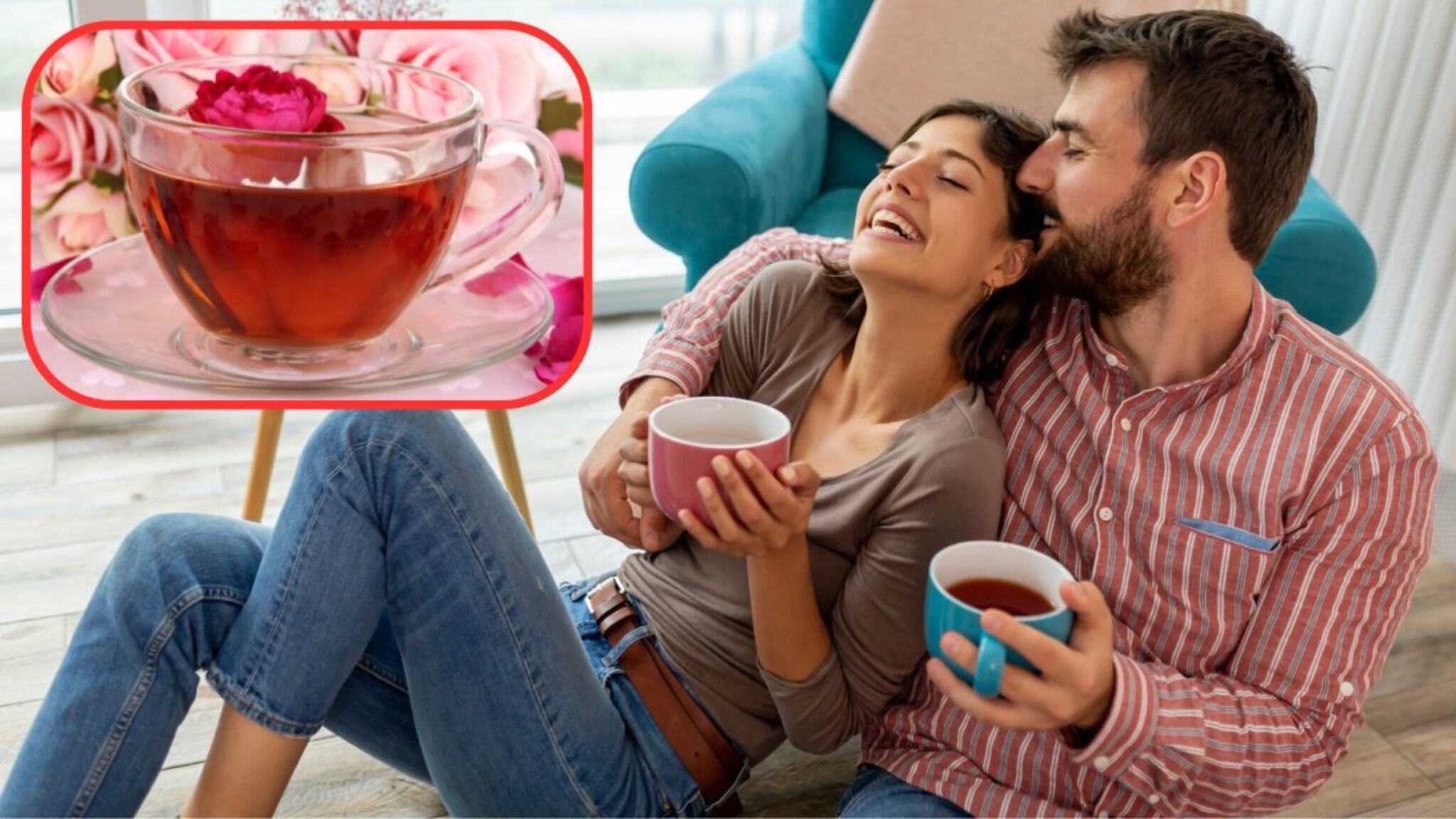 Rose Tea Recipe : व्हॅलेन्टाईन्स वीकमध्ये ट्राय करा ही व्हायरल 'Rose Tea', जोडीदारासोबत घ्या अनोख्या चहाचा आनंद!