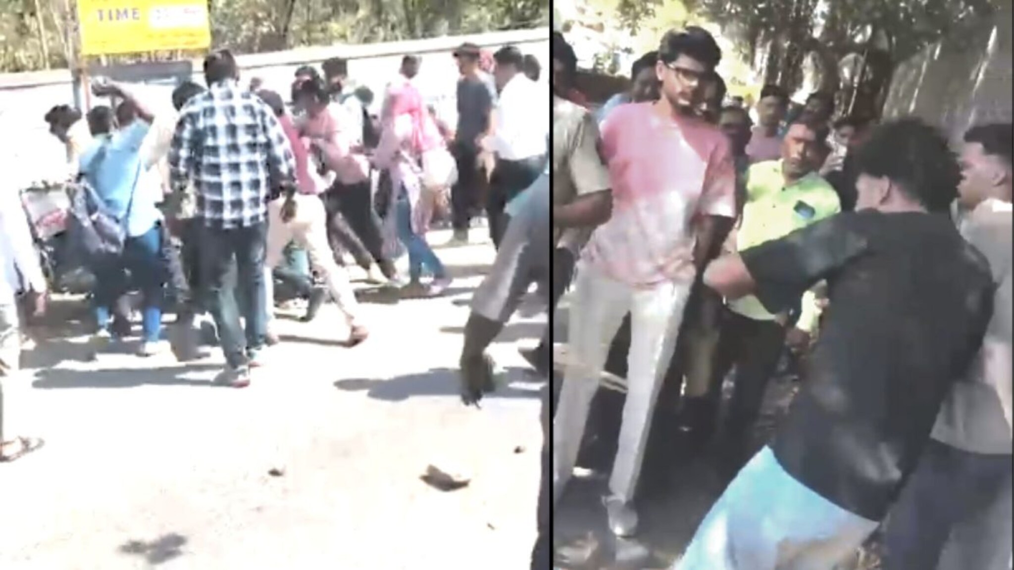 महिलेची छेडछाड करणाऱ्या 2 नायजेरियन तरुणांना जमावाने चोपलं, छ.संभाजीनगरमधील घटना