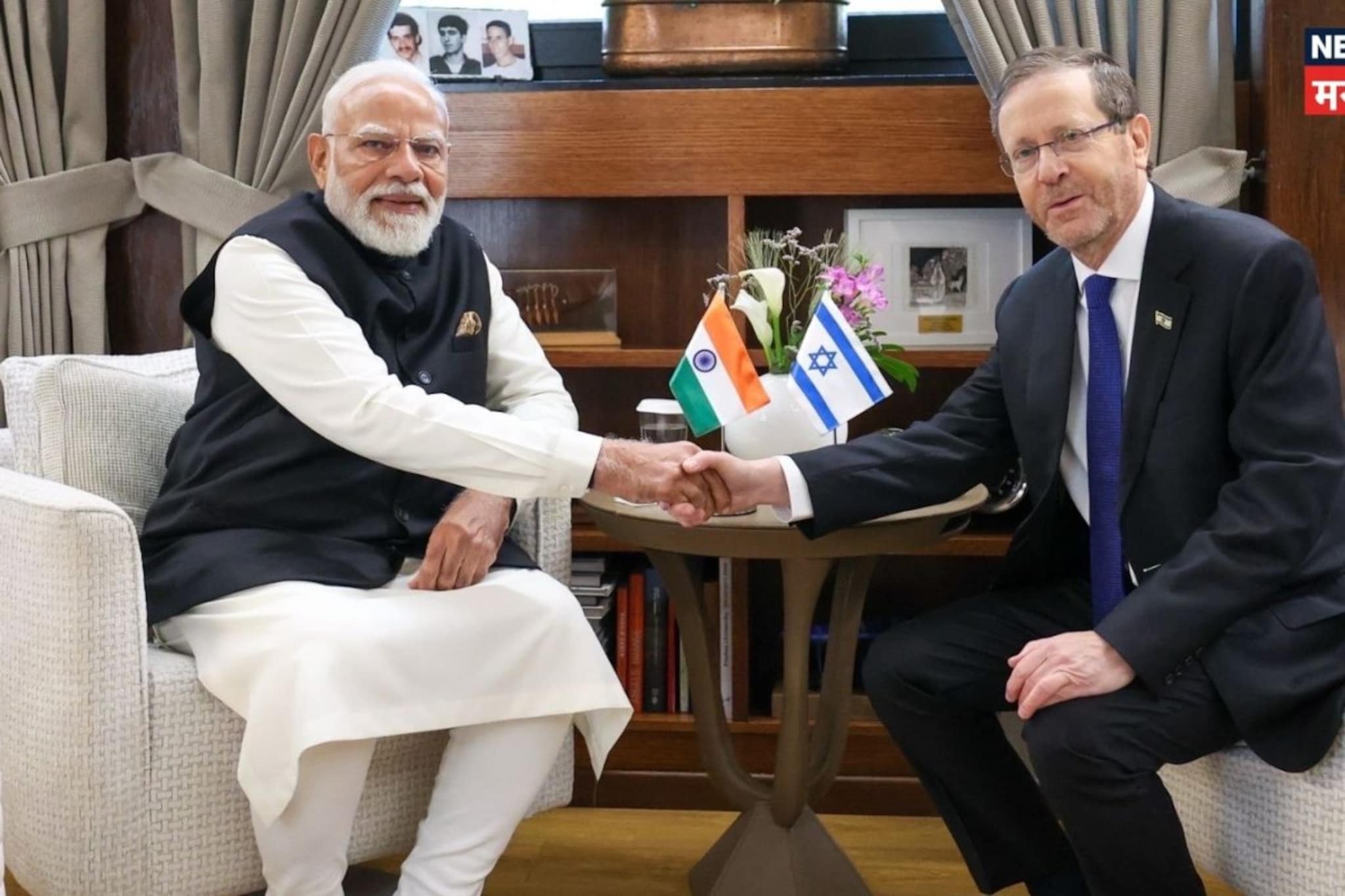 पंतप्रधान मोदी-हर्झोग भेट; भारत-इस्रायल संबंध अधिक बळकट पंतप्रधान मोदी-हर्झोग भेट; भारत-इस्रायल संबंध अधिक बळकट