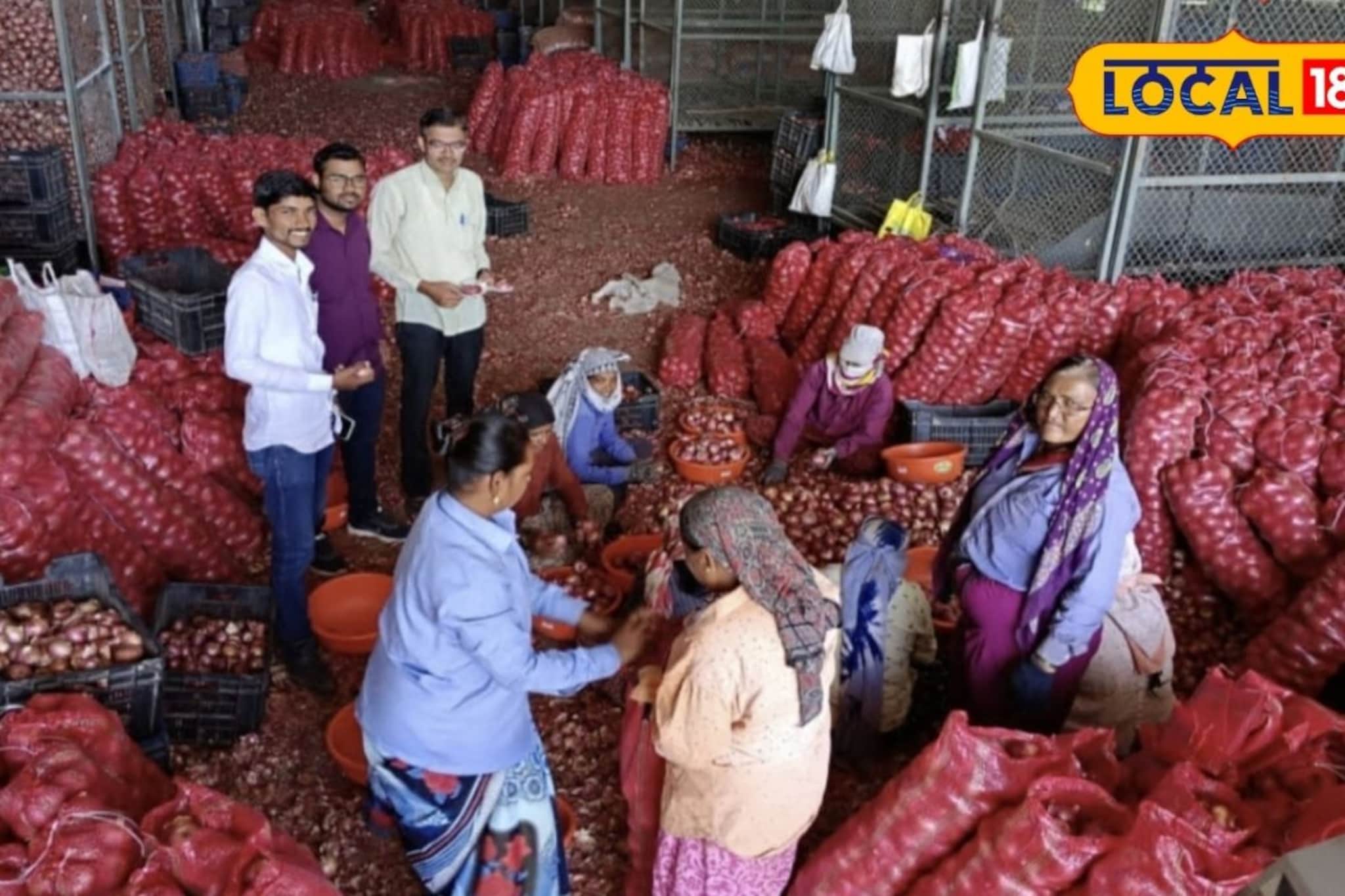 16 ट्रॅक्टर अन् 2 कोटी कांदा चाळ, कंपनीला लाजवेल असं तरुण शेतकऱ्यांनी केलं!