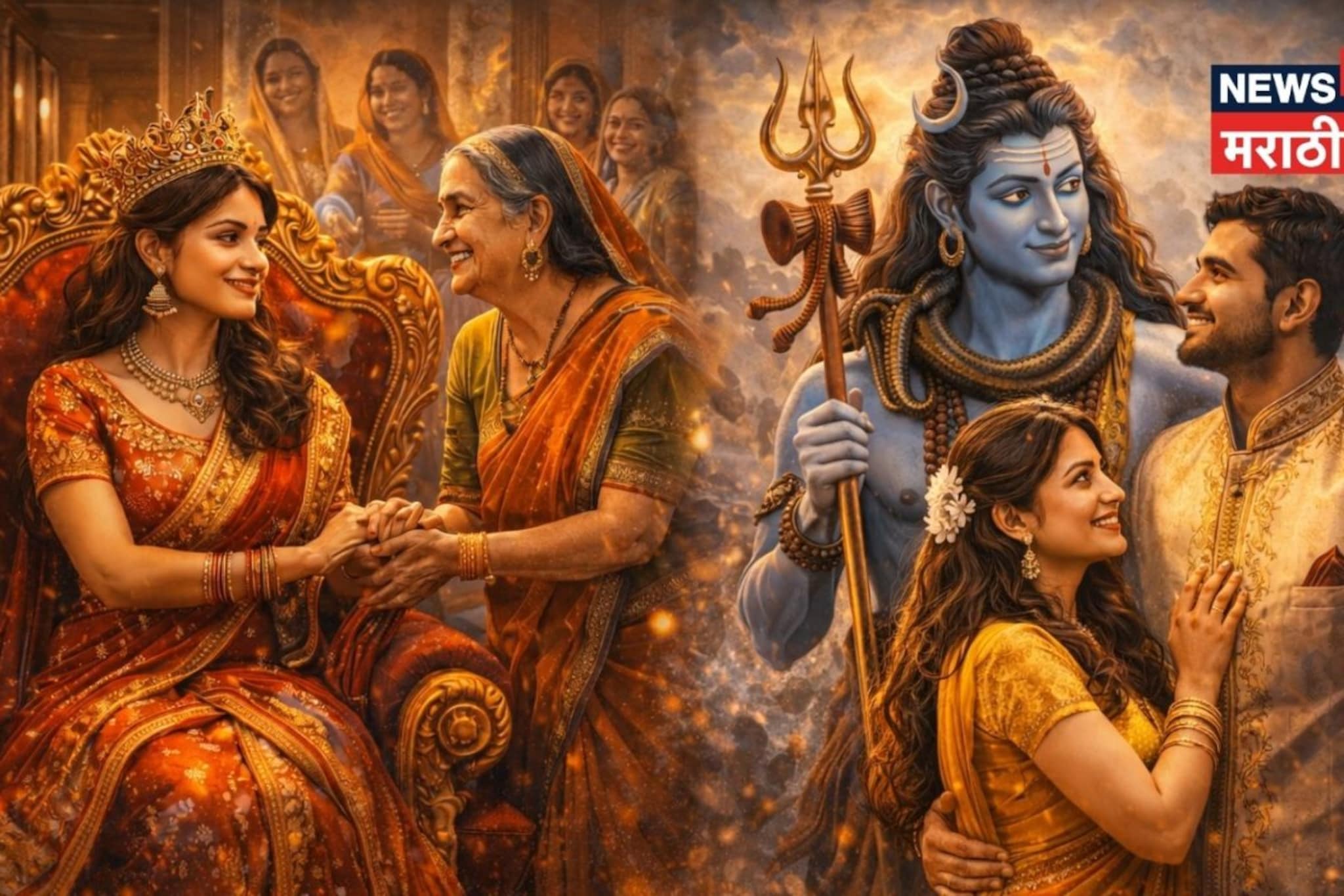 सासरी राणीसारखा मान मिळवतात 'या' मूलांकाच्या मुली, मिळतो 'शिव'सारखा जोडीदार! सासरी राणीसारखा मान मिळवतात 'या' मूलांकाच्या मुली, मिळतो 'शिव'सारखा जोडीदार!