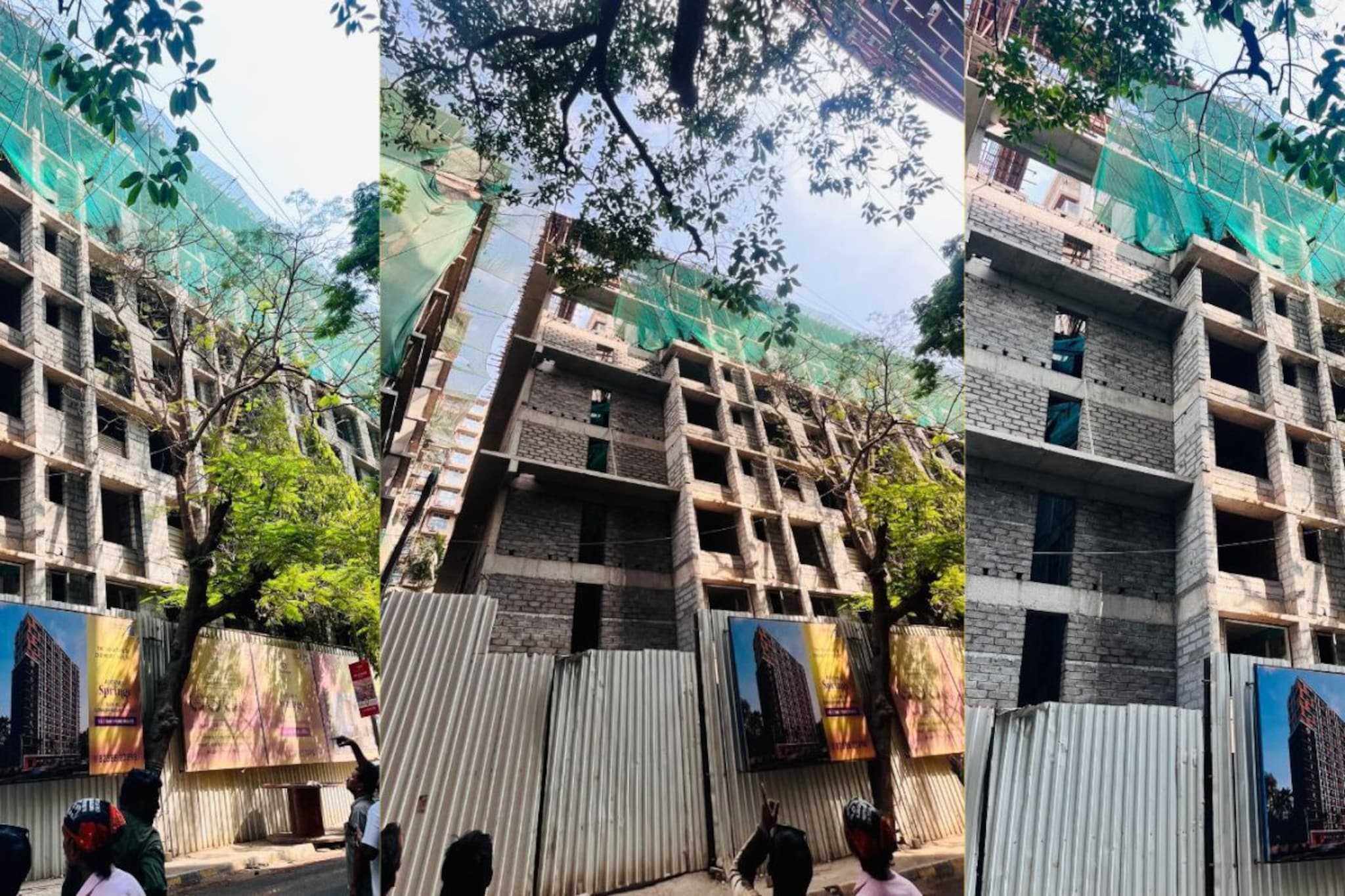 BREAKING NEWS: मुंबईत मोठी दुर्घटना, इमारतीच्या 8 व्या मजल्यावरून 6 जण कोसळले