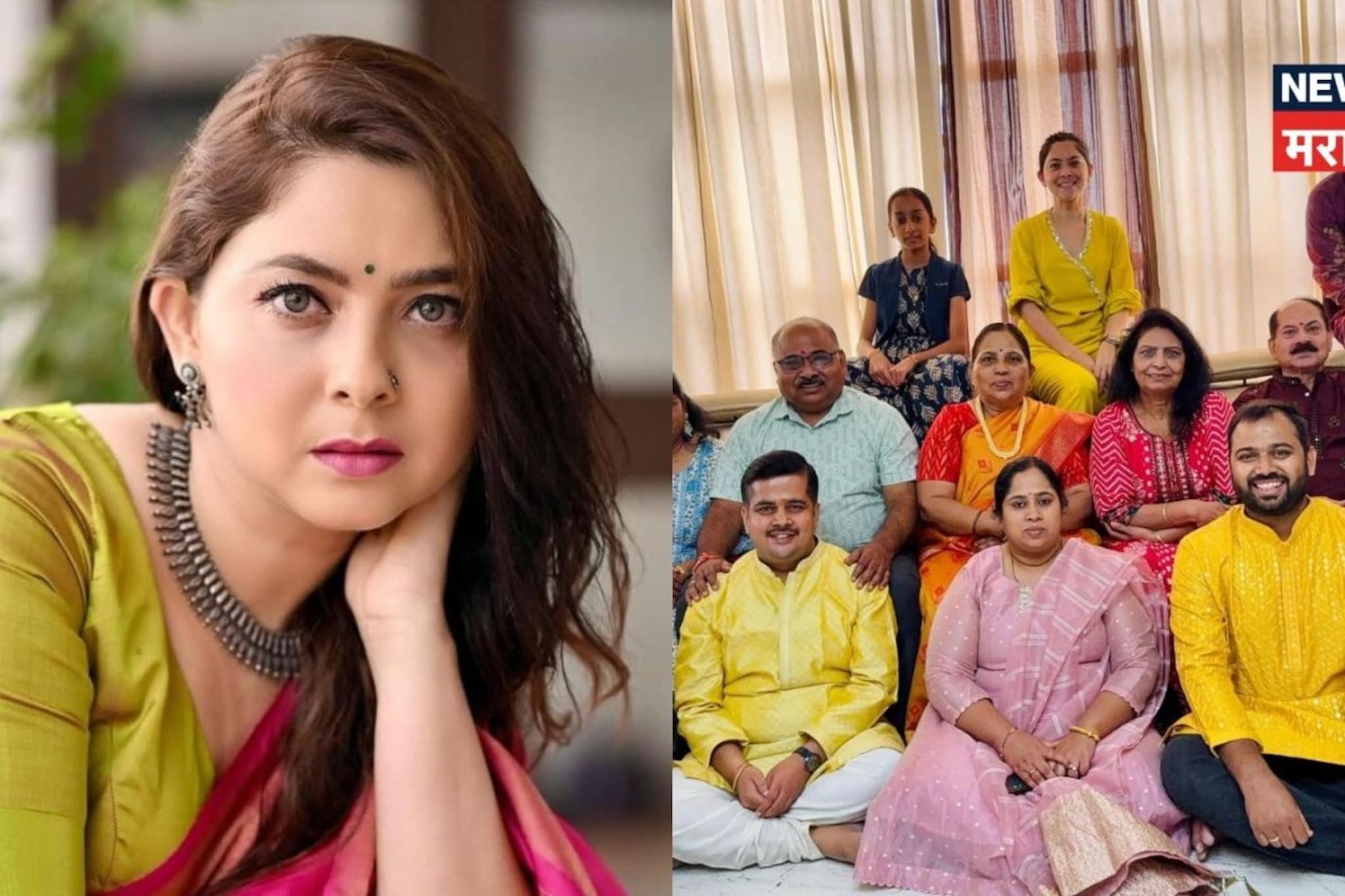 सोनाली कुलकर्णीच्या कुटुंबावर शोककळा, अत्यंत जवळच्या व्यक्तीचं निधन