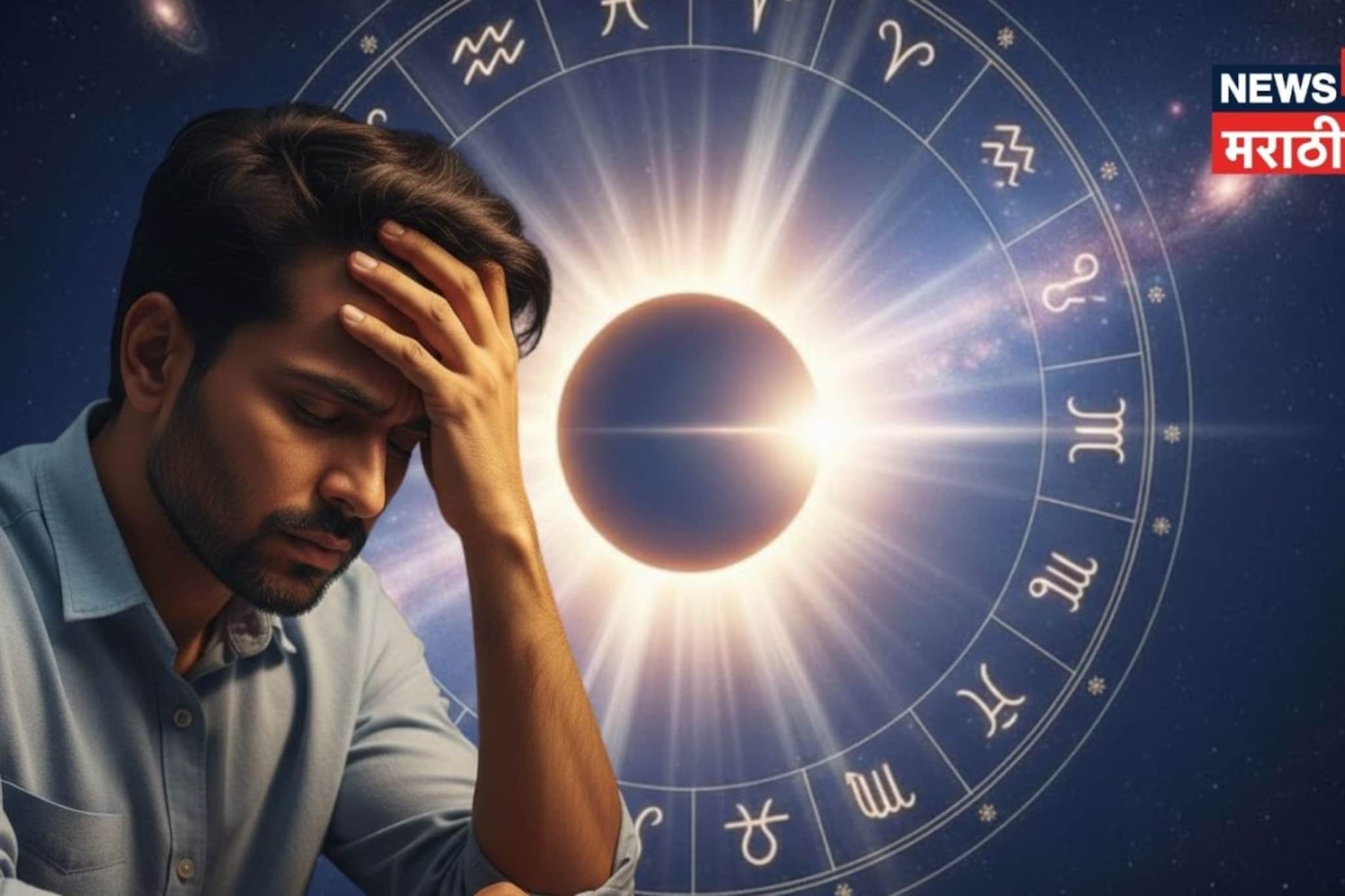 वर्षातलं पहिलं सूर्यग्रहण वाढवणार टेन्शन, 'या' 3 राशींच्या वाढणार अडचणी