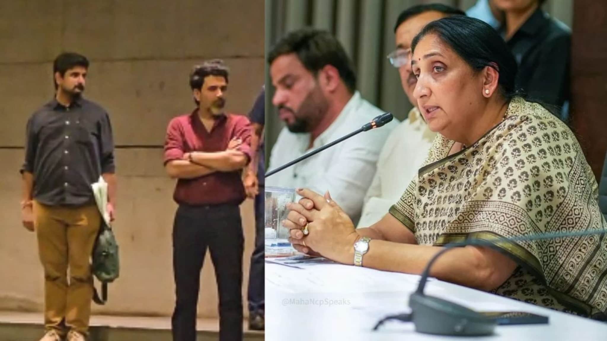 रोहित पवारांनी आरोप केलेले नरेश अरोरांनी घेतली सुनेत्रा पवारांची भेट, राजकीय चर्