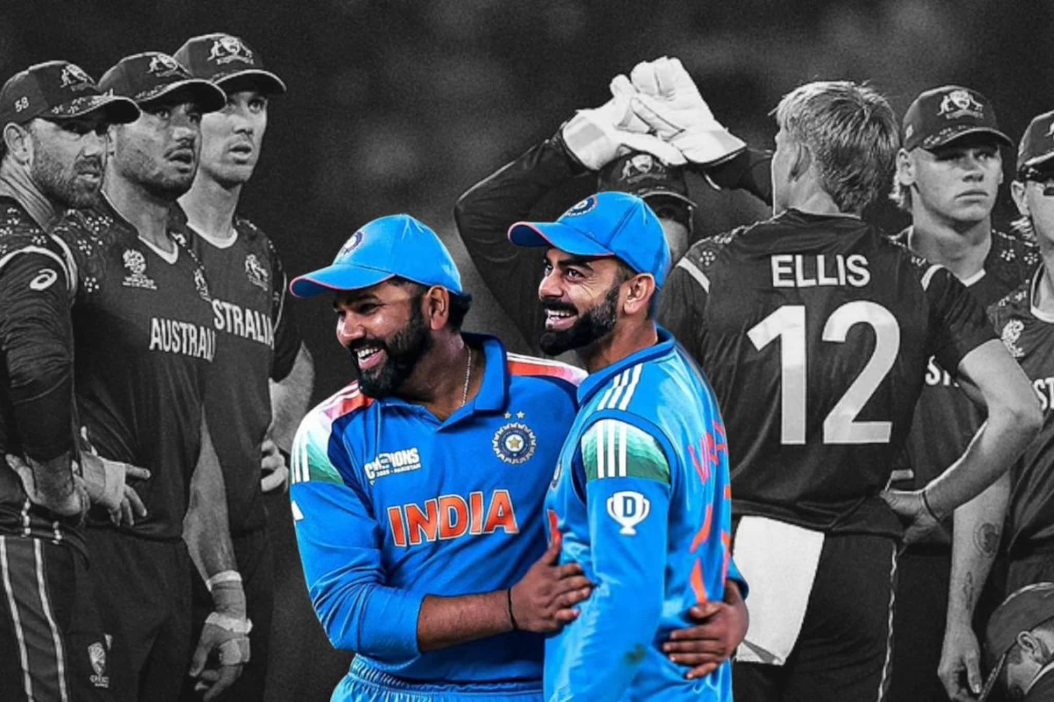 दोन भारतीयांनी ऑस्ट्रेलियाला वर्ल्डकपमधून बाहेर केलं, रोहित-विराटचा हिशोब चुकता