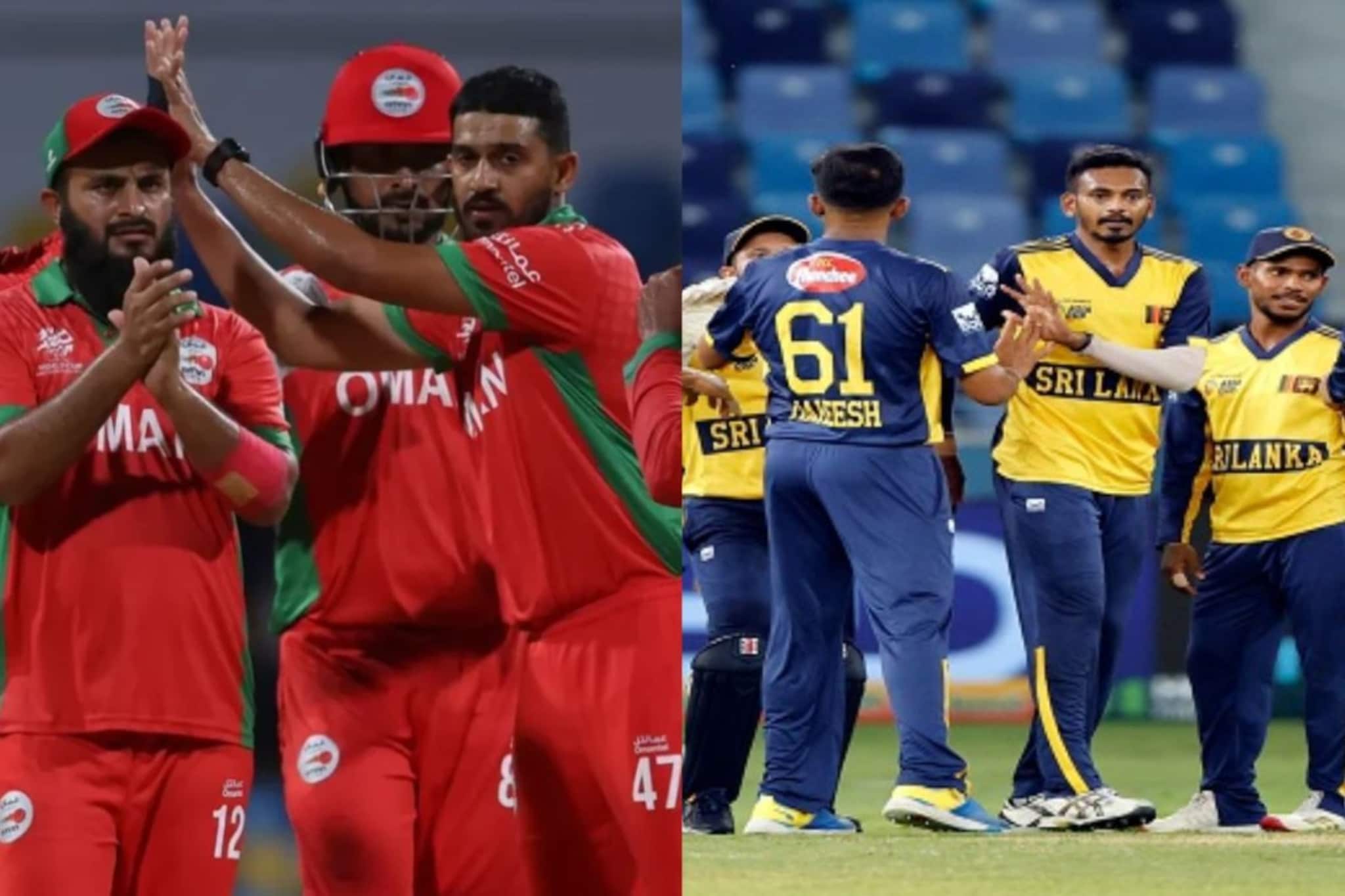 T20 World Cup आधी मोठा उलटफेर, दुबळ्या ओमानकडून बलाढ्य श्रीलंकेचा पराभव, वाचा Ma T20 World Cup आधी मोठा उलटफेर, दुबळ्या ओमानकडून बलाढ्य श्रीलंकेचा पराभव, वाचा Ma
