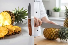 Pineapple Cutting Hack : परफेक्ट कापलं जाईल अननस, शेफ नेहा दीप प्रकाश यांनी सांगितली सोपी पद्धत!