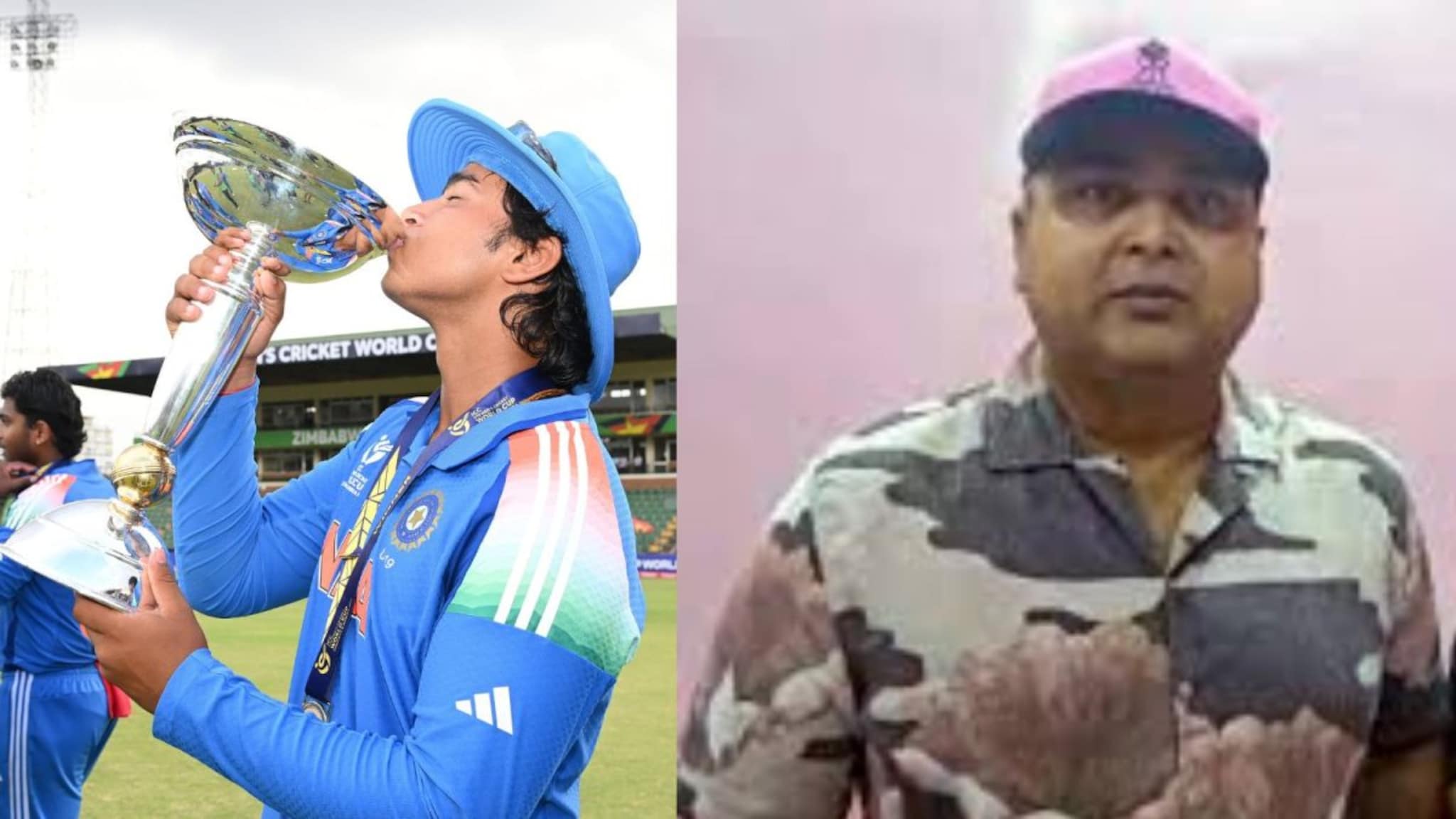 एका कॉलने वर्ल्ड कपची अख्खी मॅच फिरली, वैभव सूर्यवंशीच्या वडिलांनी मॅचनंतर सगळंच