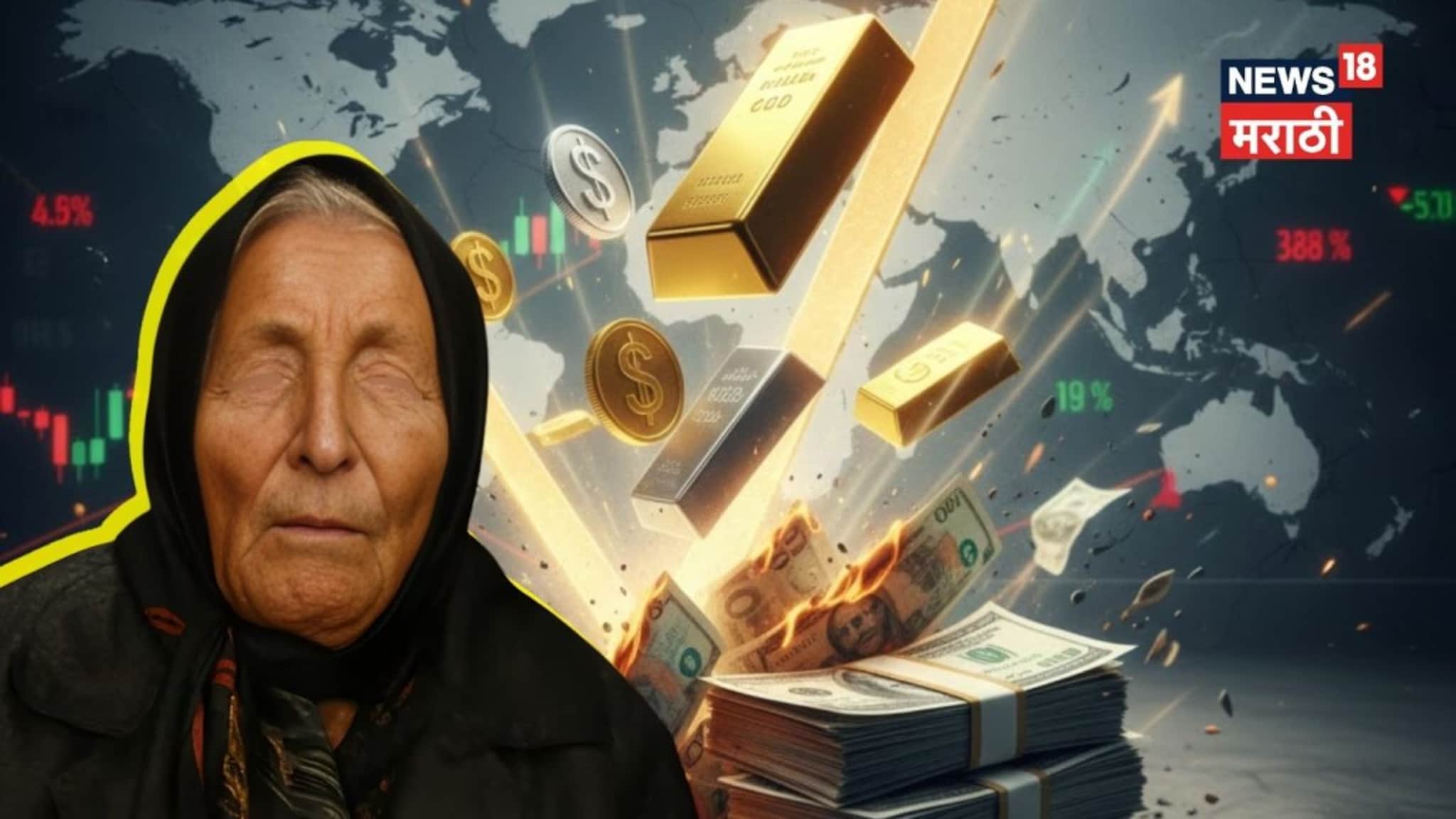 आणखी किती संकट येणार? सोनं-चांदीचशिवाय, बाबा वेंगांनी केल्यात 4 झोप उडवणाऱ्या भविष्यवाण्या!