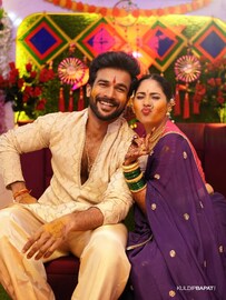 विशाल निकमने गुपचूप उरकल लग्न;गंगेच्या काठी सौंदर्यासोबत बांधली सात जन्मांची गाठ