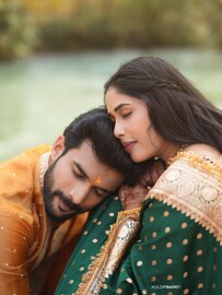 प्रेमाला हळदीचा रंग लागला! विशाल निकम आणि अक्षया हिंदळकरच्या हळदीचा थाट