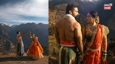 विशाल निकम और अक्षया हिंदलकर ने त्रियुगीनारायण मंदिर में रचाई शादी.