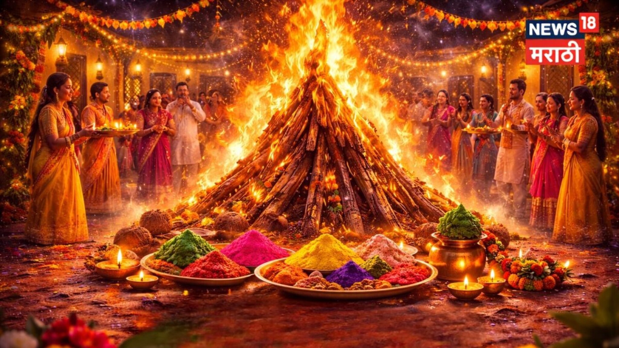 होलिका दहनासाठी मिळणार फक्त 12 मिनिटं, नेमकी कोणत्या वेळेत पेटवायची होळी? चुकवू नका 'हा' मुहूर्त