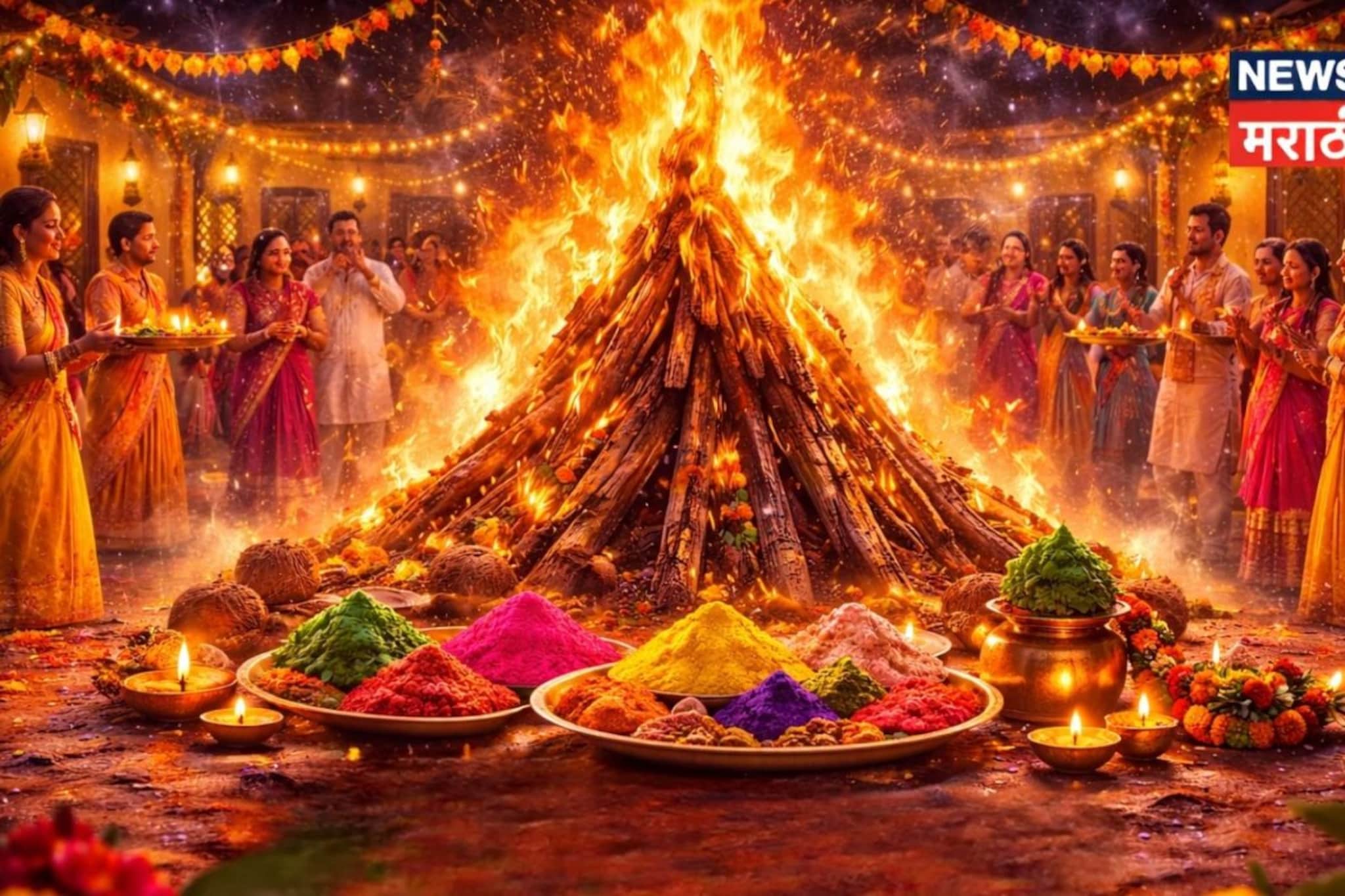 होलिका दहनासाठी मिळणार फक्त 12 मिनिटं, नेमकी कोणत्या वेळेत पेटवायची होळी? होलिका दहनासाठी मिळणार फक्त 12 मिनिटं, नेमकी कोणत्या वेळेत पेटवायची होळी?