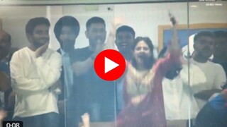 sakshi dhoni funny celebration video