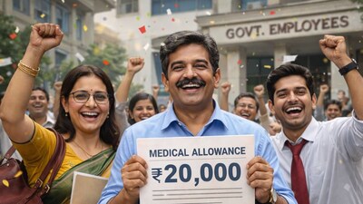 Central Govt Employees-Pensioners: Medical Allowance May Soar to ₹20,000!