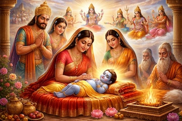 श्रीरामाच्या जन्माआधी काय झालं होतं? राजा दशरथाचा यज्ञ; रामनवमीनिमित्त दिव्य अवताराची कहाणी श्रीरामाच्या जन्माआधी काय झालं होतं? राजा दशरथाचा यज्ञ; रामनवमीनिमित्त दिव्य अवताराची कहाणी