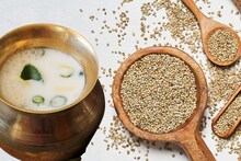 Summer Drink : उन्हाळ्यात नक्की प्या थंडगार बाजरीची राब! त्वचा, केस आणि पोटासाठीही फायदेशीर; पाहा रेसिपी