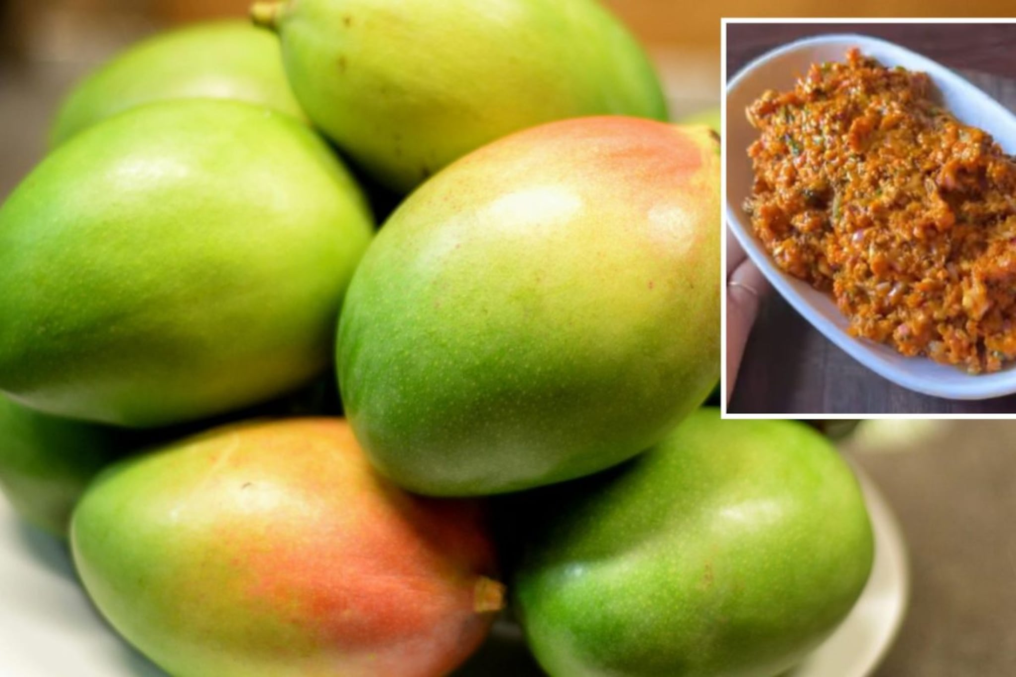 भाजीला काय करावं कळत नाहीये? झटपट बनवा चटपटीत कैरी-कांद्याची चटणी! पाहा रेसिपी