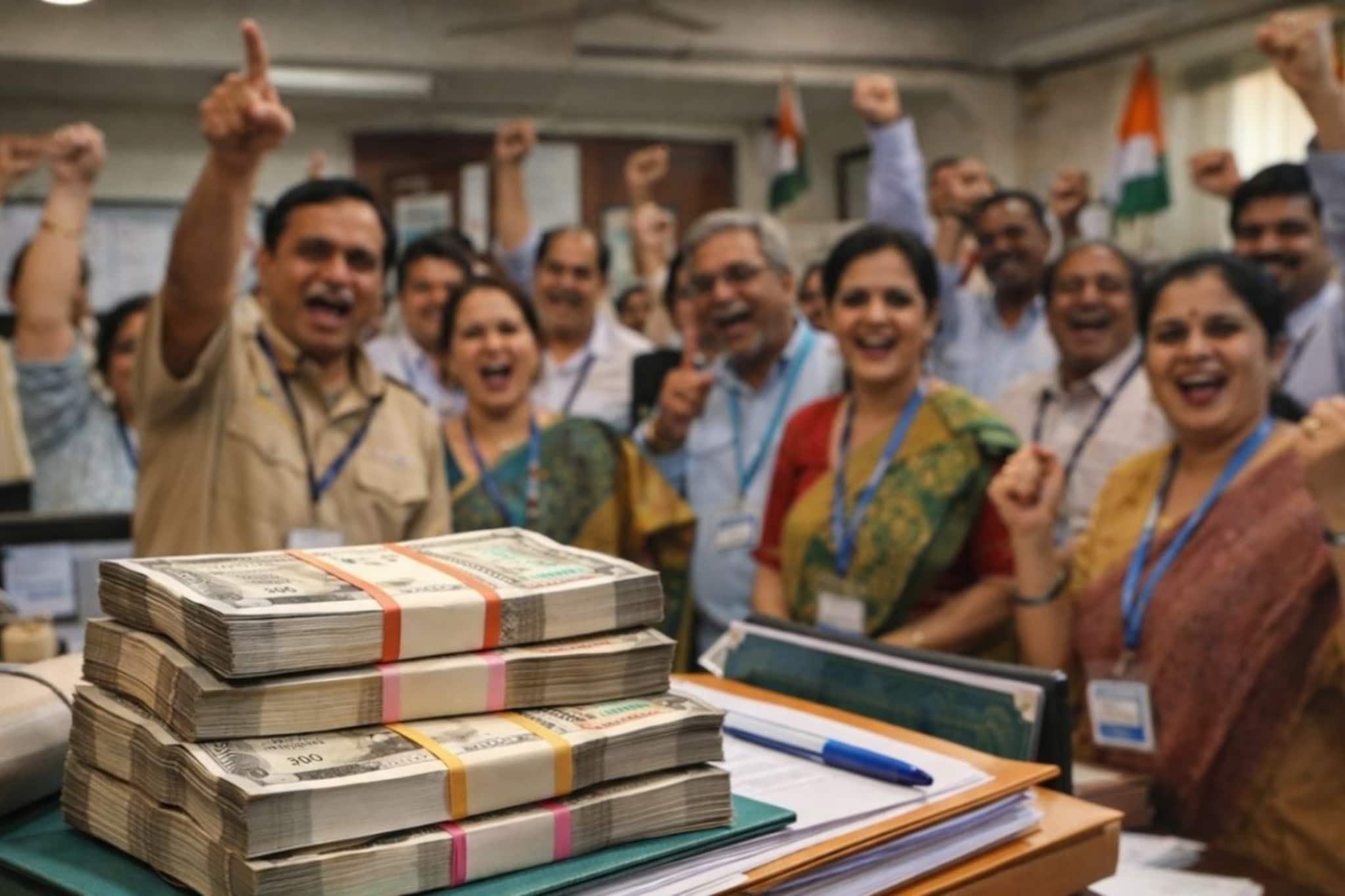 8व्या वेतन आयोगाच्या हालचालींना वेग, पगारवाढीचा सस्पेन्स संपणार; किती होणार सॅलरी? एक्सपर्टनी सांगितले नवे कॅल्क्युलेशन 8व्या वेतन आयोगाच्या हालचालींना वेग, पगारवाढीचा सस्पेन्स संपणार; किती होणार सॅलरी? एक्सपर्टनी सांगितले नवे कॅल्क्युलेशन