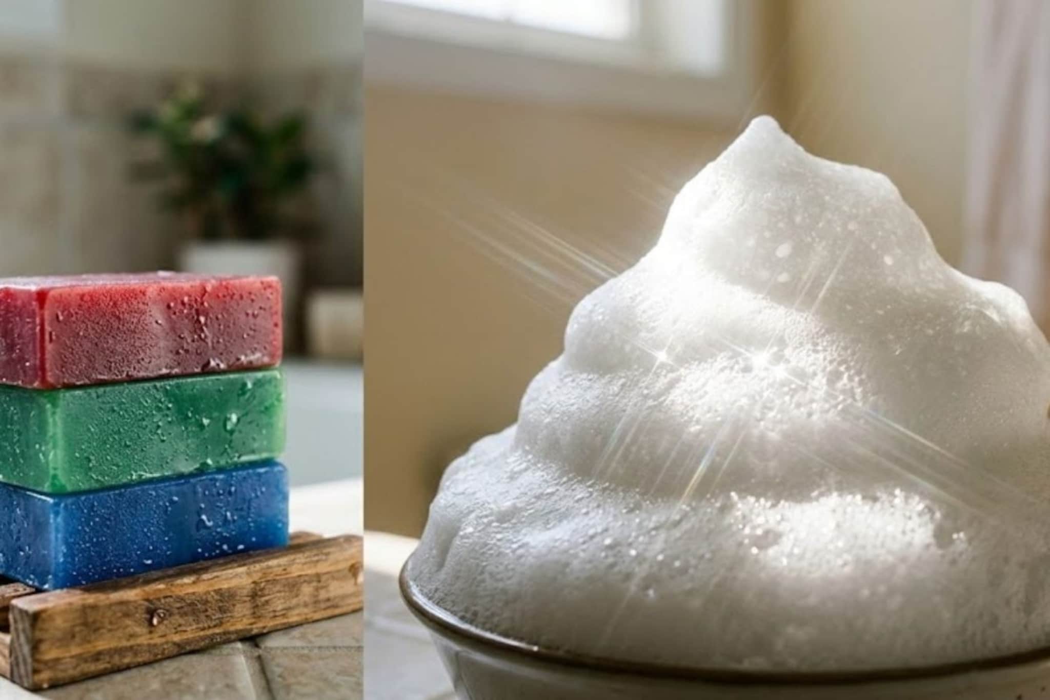 GK : साबण लाल, निळा किंवा हिरवा असला तरी त्याचा फेस नेहमी पांढराच का असतो? यामागील सायन्स 99 टक्के लोकांना माहितच नाही