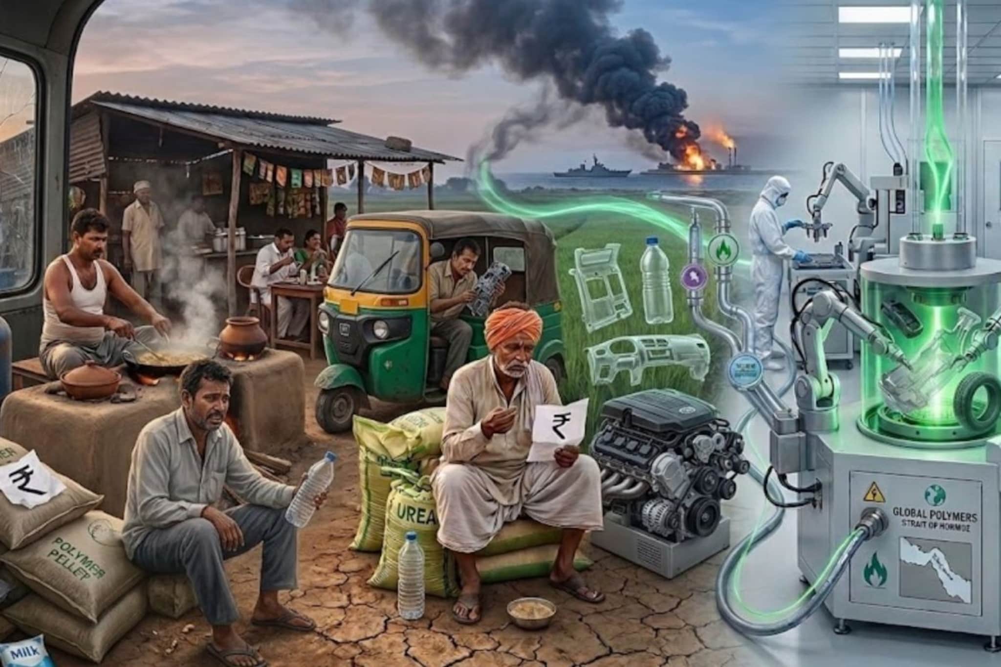 गॅस आणि पेट्रोल-डिझेल तर फक्त ट्रेलर; इराण-अमेरिका युद्धाचा सिनेमा अजून बाकीच; भारतीय आता या संकटांसाठी तयार रहा गॅस आणि पेट्रोल-डिझेल तर फक्त ट्रेलर; इराण-अमेरिका युद्धाचा सिनेमा अजून बाकीच; भारतीय आता या संकटांसाठी तयार रहा