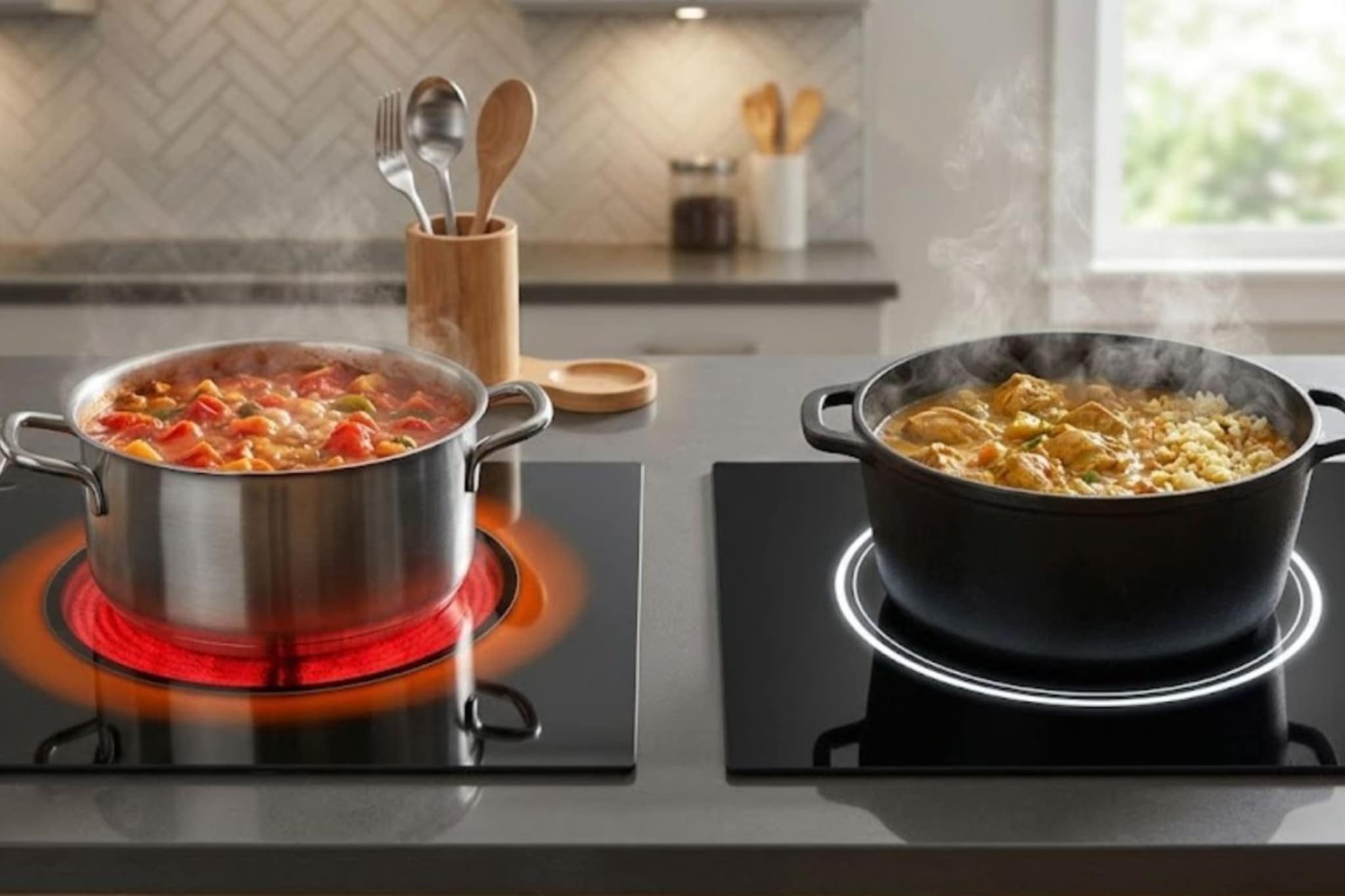 इन्फ्रारेड कुकटॉप की इंडक्शन 1 तासात कोण जास्त वीज खातं? तुमच्या किचनसाठी कोण फायदेशीर?