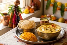 Gudi Padwa : पाडव्याला श्रीखंडाचा बेत आहे पण वेळ नाहीये? 'इन्स्टंट' आम्रखंडाची ही रेसिपी पाहा; 5 मिनिटांत होईल तयार