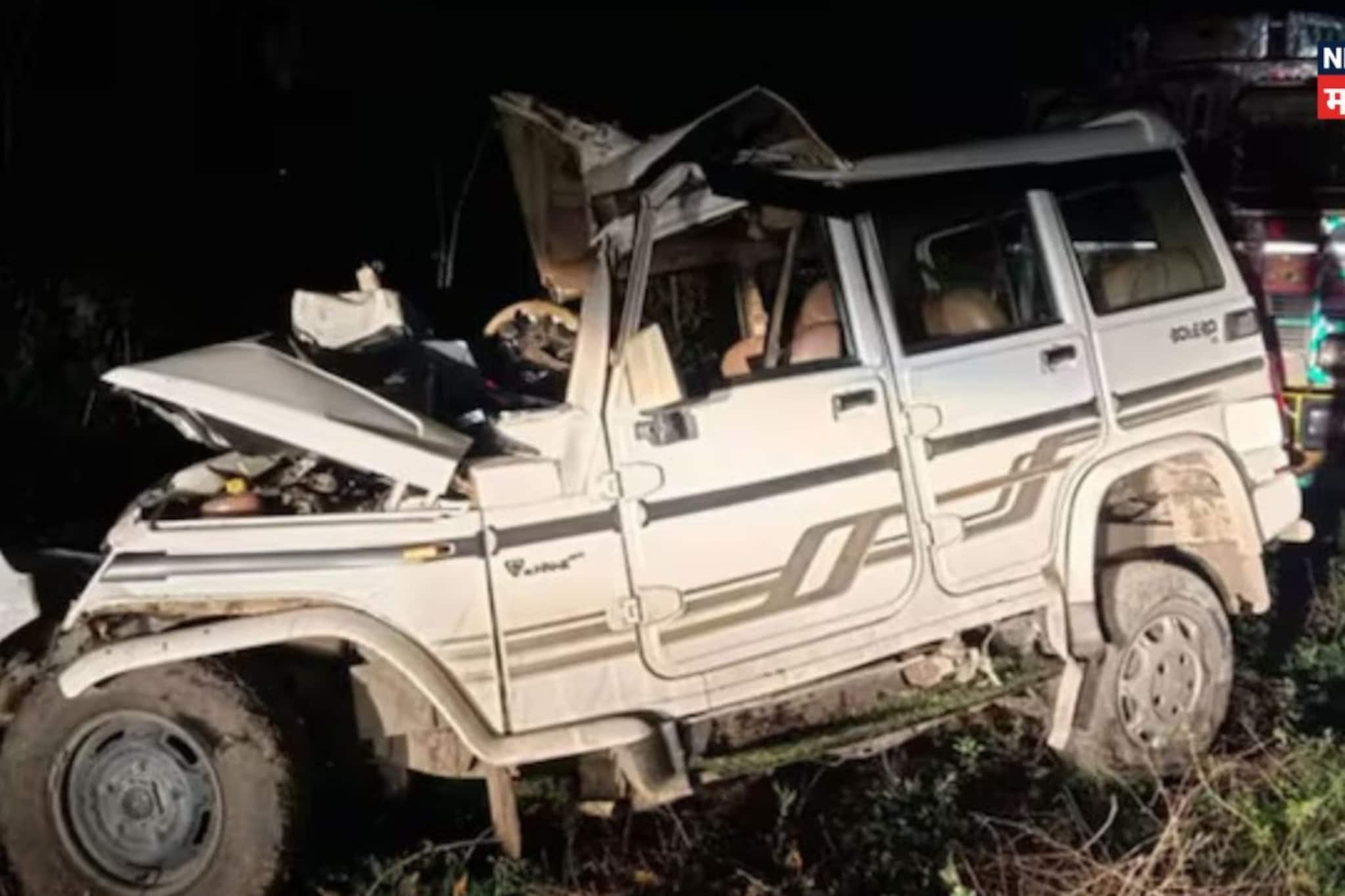 Agra accident: देवीचं दर्शन घेऊन घरी निघाले, बोलेरोनं घात केला, एकाच कुटुंबातील 5 जणांचा मृत्यू, PHOTO