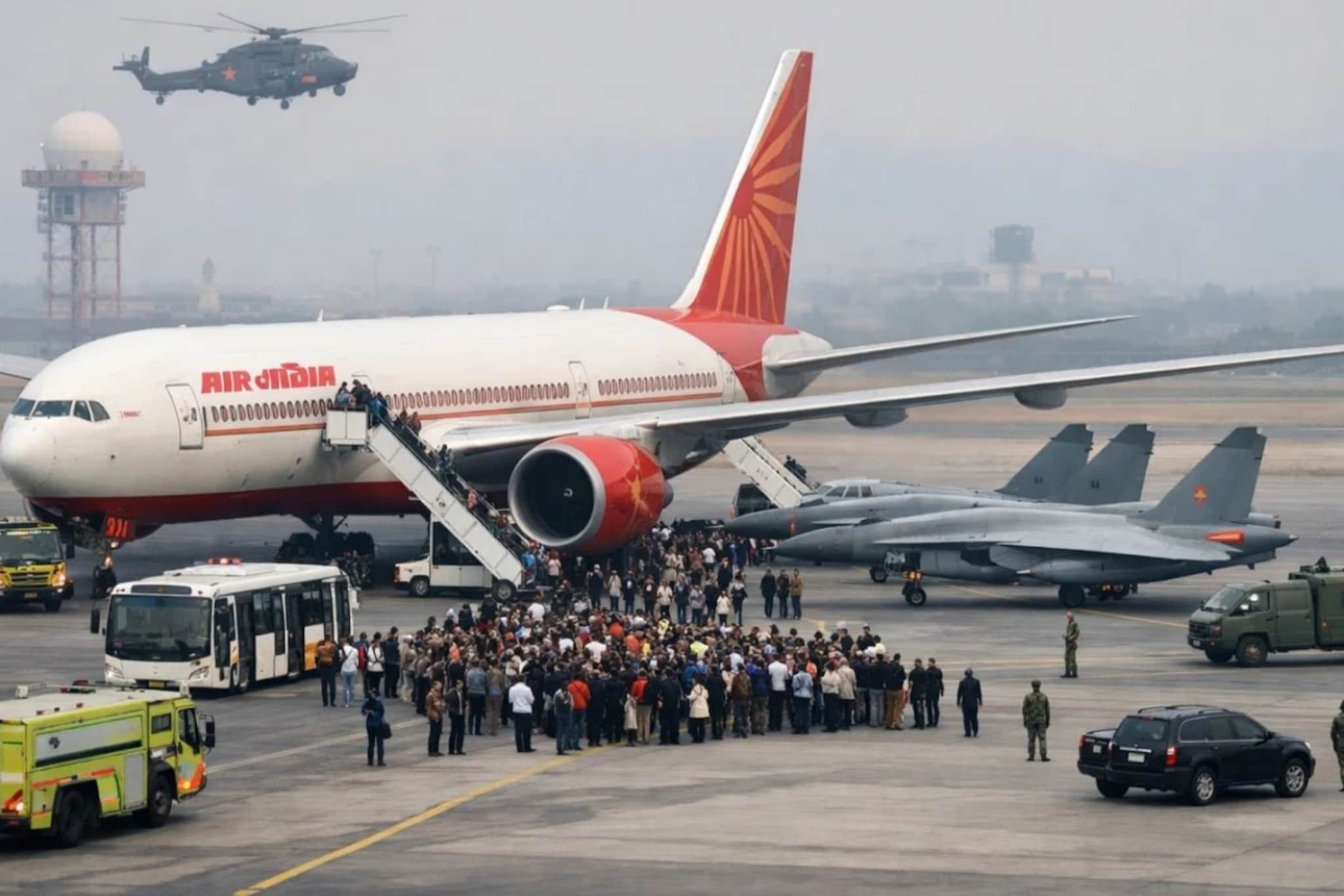 चीनच्या हवाई हद्दीतून भारतीय विमान परत आले; चुकीचे विमान 8 तास उडवले, 300हून प्रवासी वाऱ्यावर चीनच्या हवाई हद्दीतून भारतीय विमान परत आले; चुकीचे विमान 8 तास उडवले, 300हून प्रवासी वाऱ्यावर