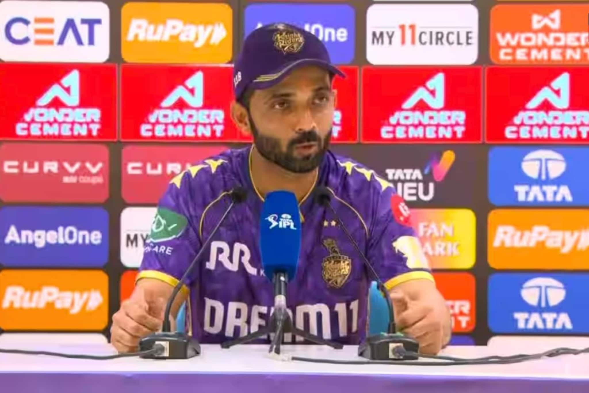 MI vs KKR : 25 कोटींच्या कॅमरून ग्रीनला बॉलिंग का दिली नाही? कॅप्टन अजिंक्यने एका वाक्यात विषय संपवला! कुणावर फोडलं खापर?