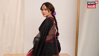 अमृता खानविलकरची 'अमूल्य' साडी ब्रँडची महिला दिनी घोषणा.
