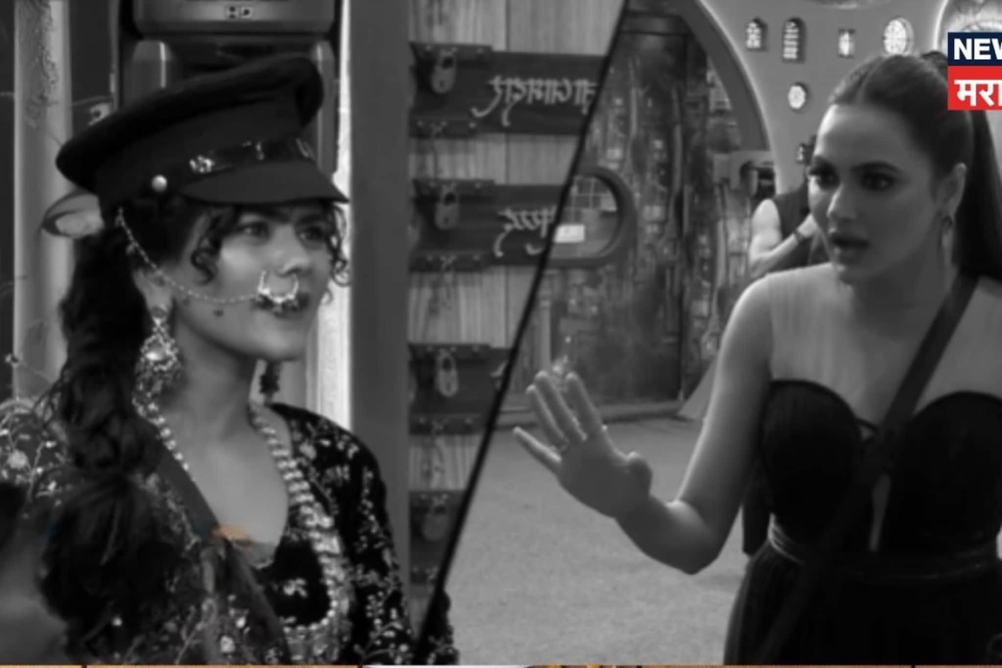 BBM 6 : गेट लॉस्ट! 'बिग बॉस'च्या घरात Entry घेताच रेवाचा रुचिताशी पंगा