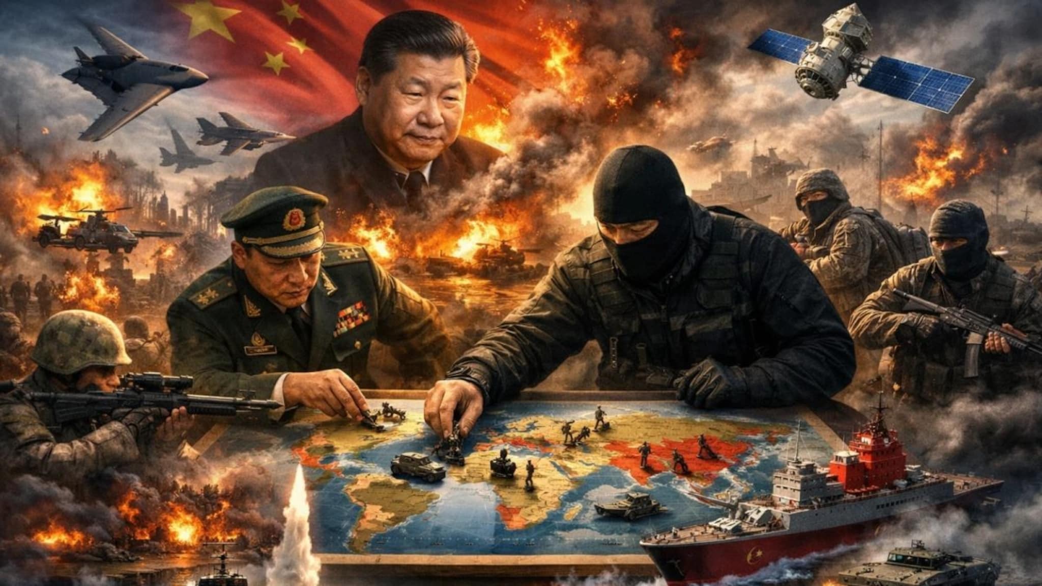 चीनची महाभयंकर चाल, जगाला युद्धात गुंतवून लावली 'गुपचूप' फिल्डिंग; सर्वात मोठा गेमप्लॅन उघड