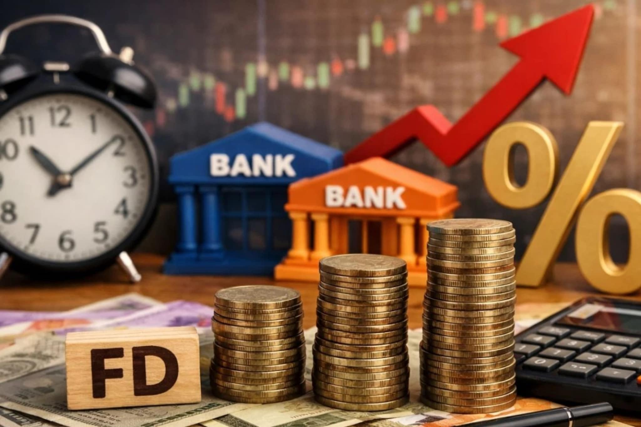 विसरा मोठ्या बँकांना, FDवर या बँका देतायत तब्बल 8.25% व्याज; फिक्स डिपॉझिटचे 22 बँकांचे नवे दर