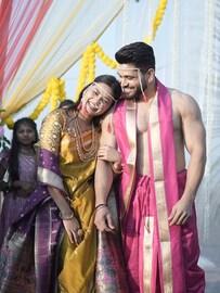 हे कधी झालं! गौतमी पाटील, शिव ठाकरेचं लग्न पाहून चाहते थक्क; दोघांनी सांगितली आपली संपूर्ण 'लव्ह स्टोरी'