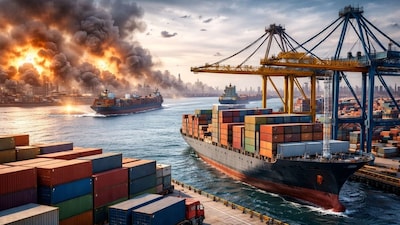 वैश्विक व्यापार का 90% समुद्र से क्यों? जानें असली कारण और प्रभाव.