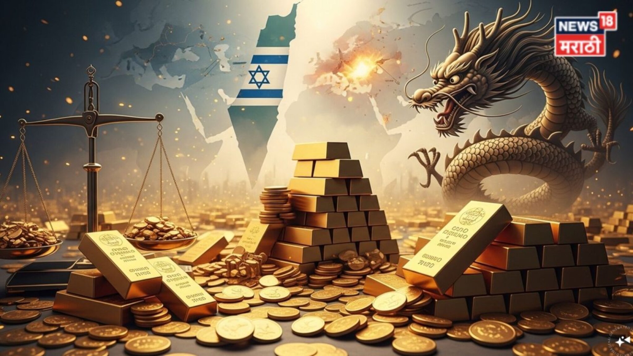 Gold News: इस्रायल-इराण युद्धात चीननं डाव साधला, सोन्याच्या बाजारात ऐतिहासिक उलथापालथ!