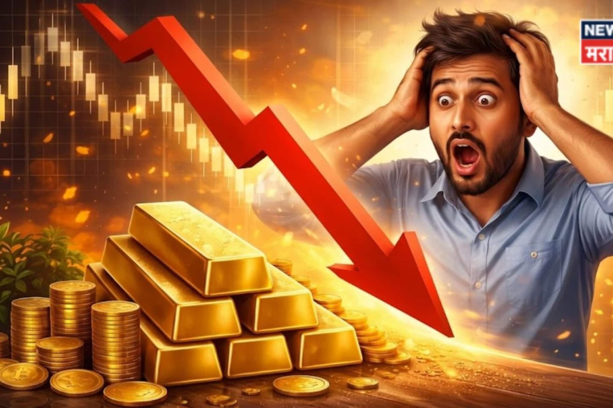 १९८३ नंतरची सर्वात मोठी घसरण! सोनं-चांदीच्या दरात हाहाकार, एप्रिलमध्ये काय होणार? एक्सपर्टनं सांगितलं...