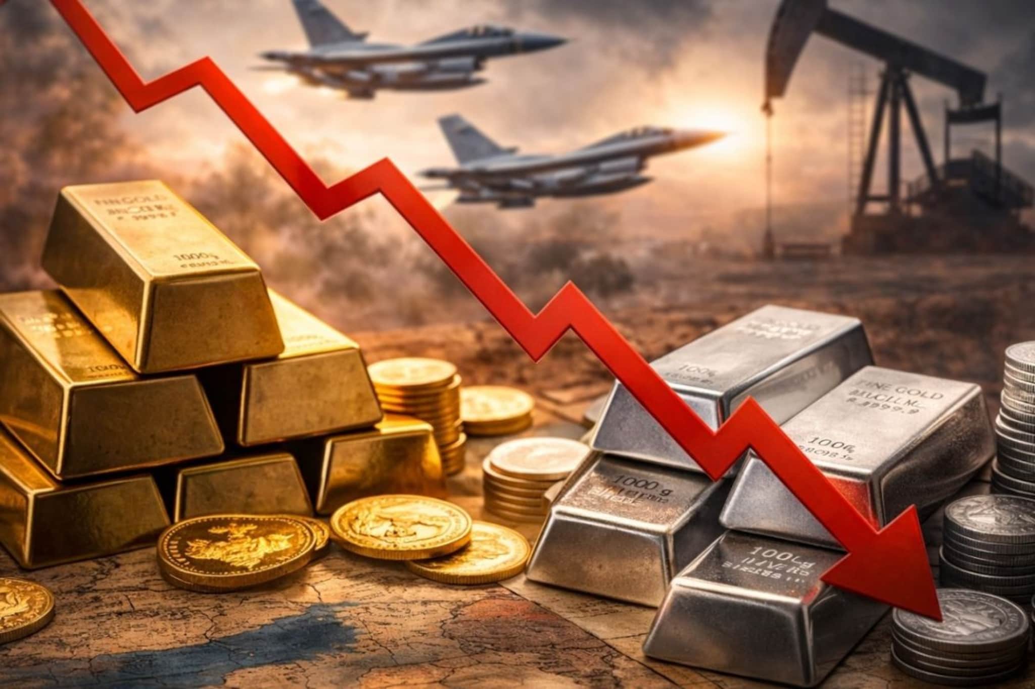 सोन्याला 'करंट' बसला, चांदीची चमक फिकी पडली; किमतीत झाला महाभूकंप