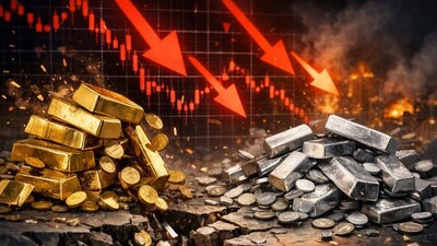 Gold, Silver Markets Crash: $5.5 Trillion Vanishes Amid US-Iran Tensions, Fed Policy