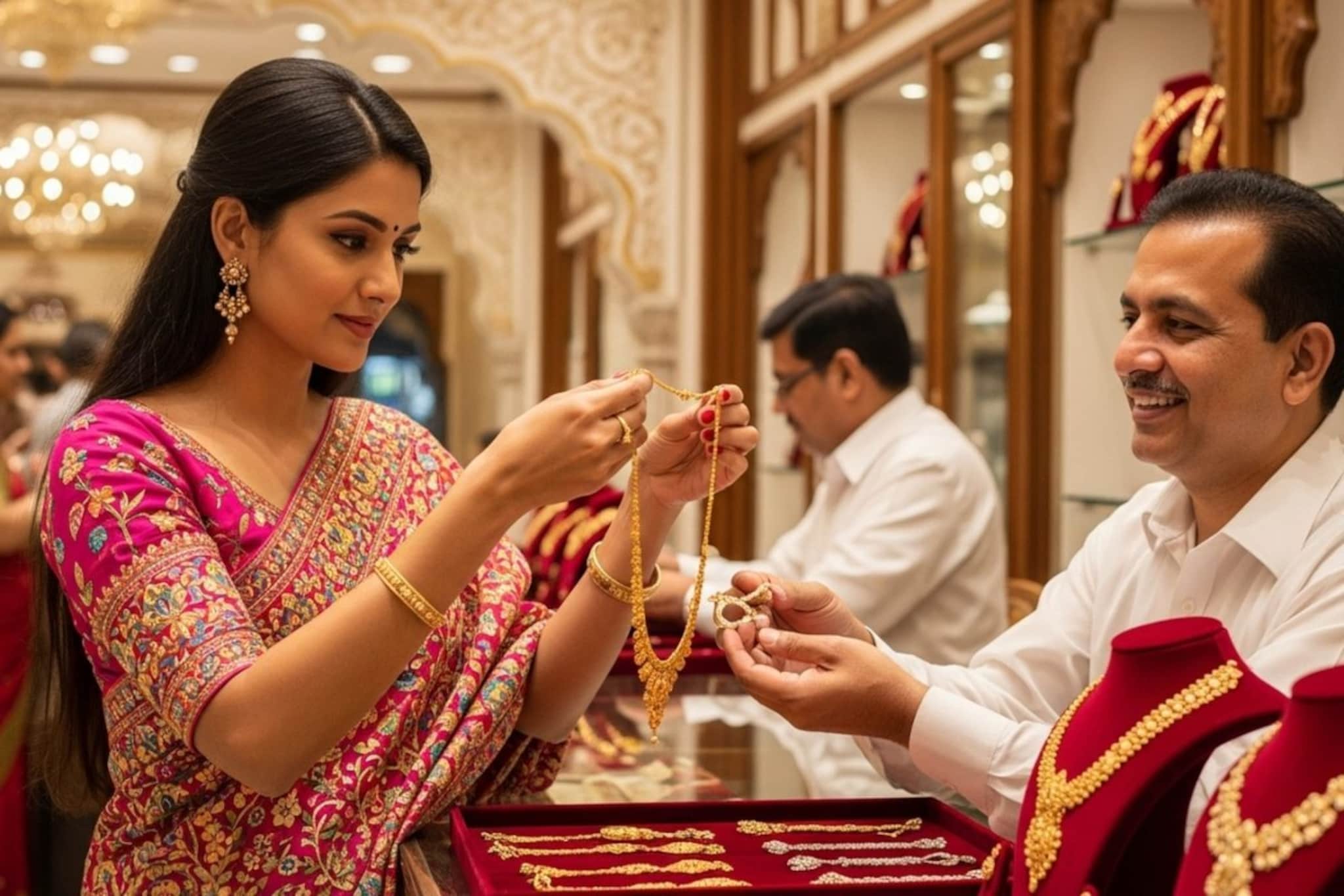 13000 रुपयांनी घसरलं सोनं, अर्ध्या किंमतीवर आली चांदी, २२ आणि १८ कॅरेटसाठी किती मोजावे लागणार पैसे? 13000 रुपयांनी घसरलं सोनं, अर्ध्या किंमतीवर आली चांदी, २२ आणि १८ कॅरेटसाठी किती मोजावे लागणार पैसे?