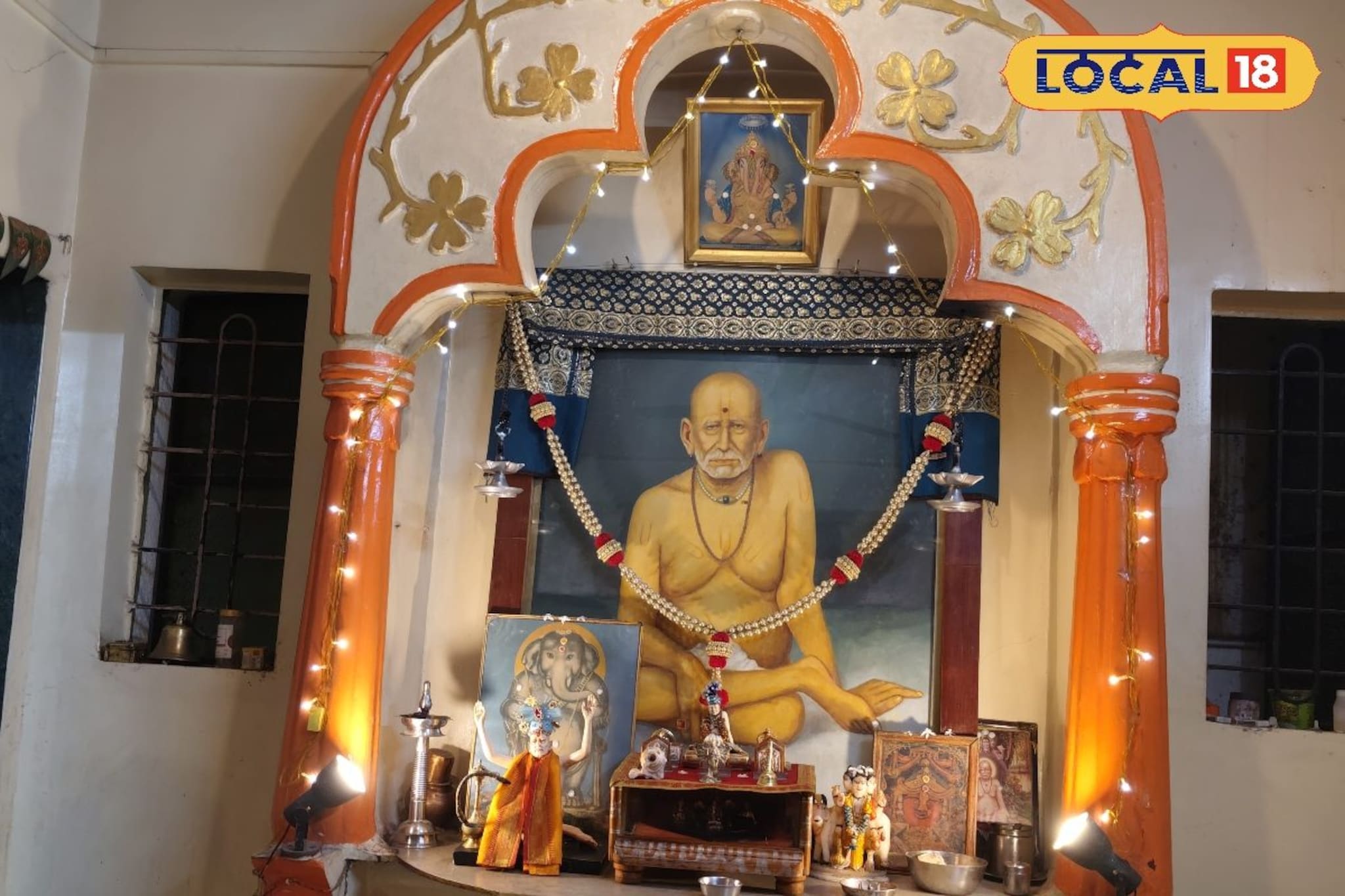 असाही स्वामीभक्त! फोटोमधून दर्शन, 900 पारायण केली पूर्ण, आता पिंपरीमध्ये उभारला स्वामी समर्थांचा मठ, Video