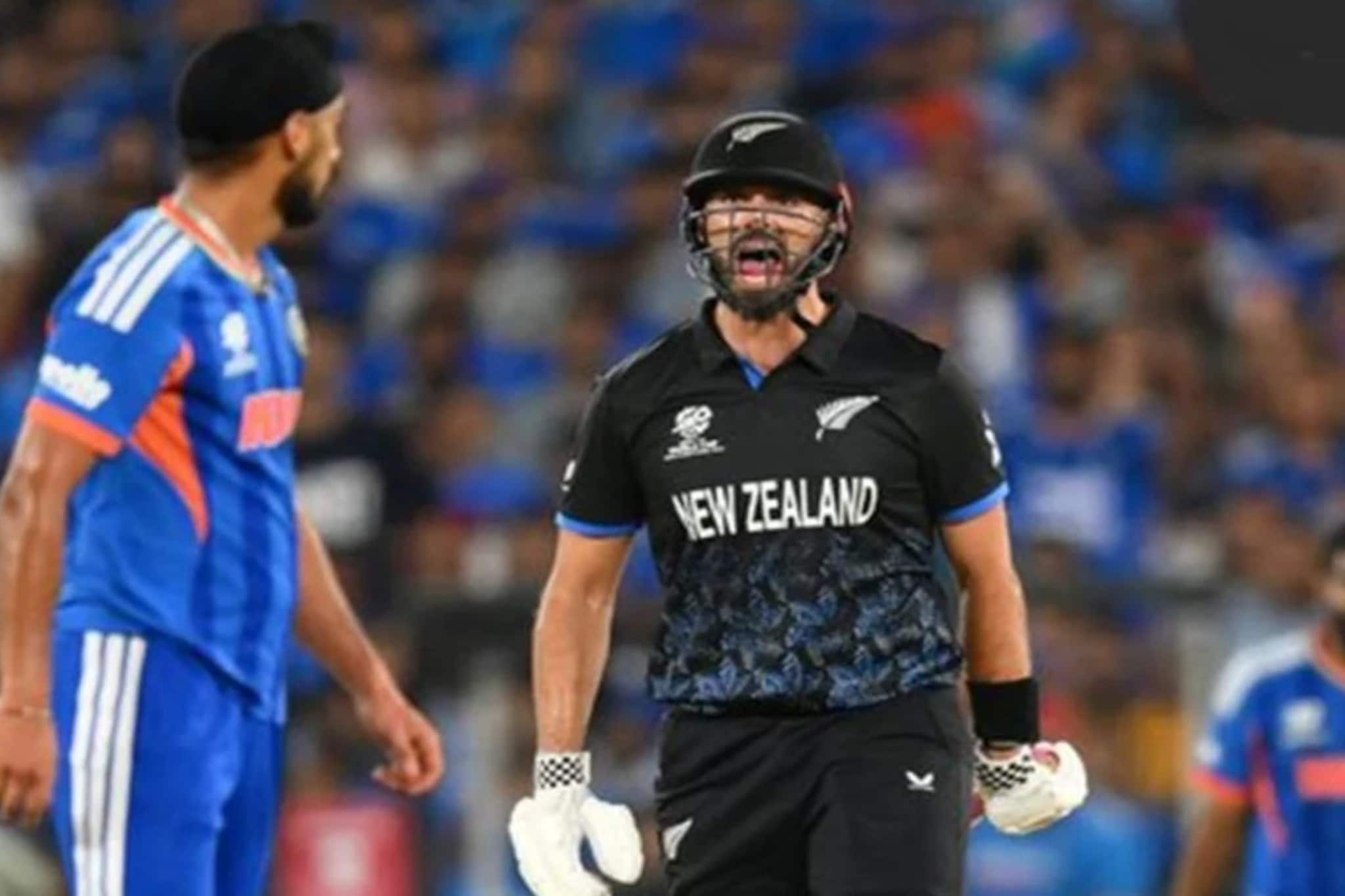 IND vs NZ: न्यूझीलंडचा प्लेअर भारतीय खेळाडूवर धावून आला, मॅचमध्ये राडा, VIDEO