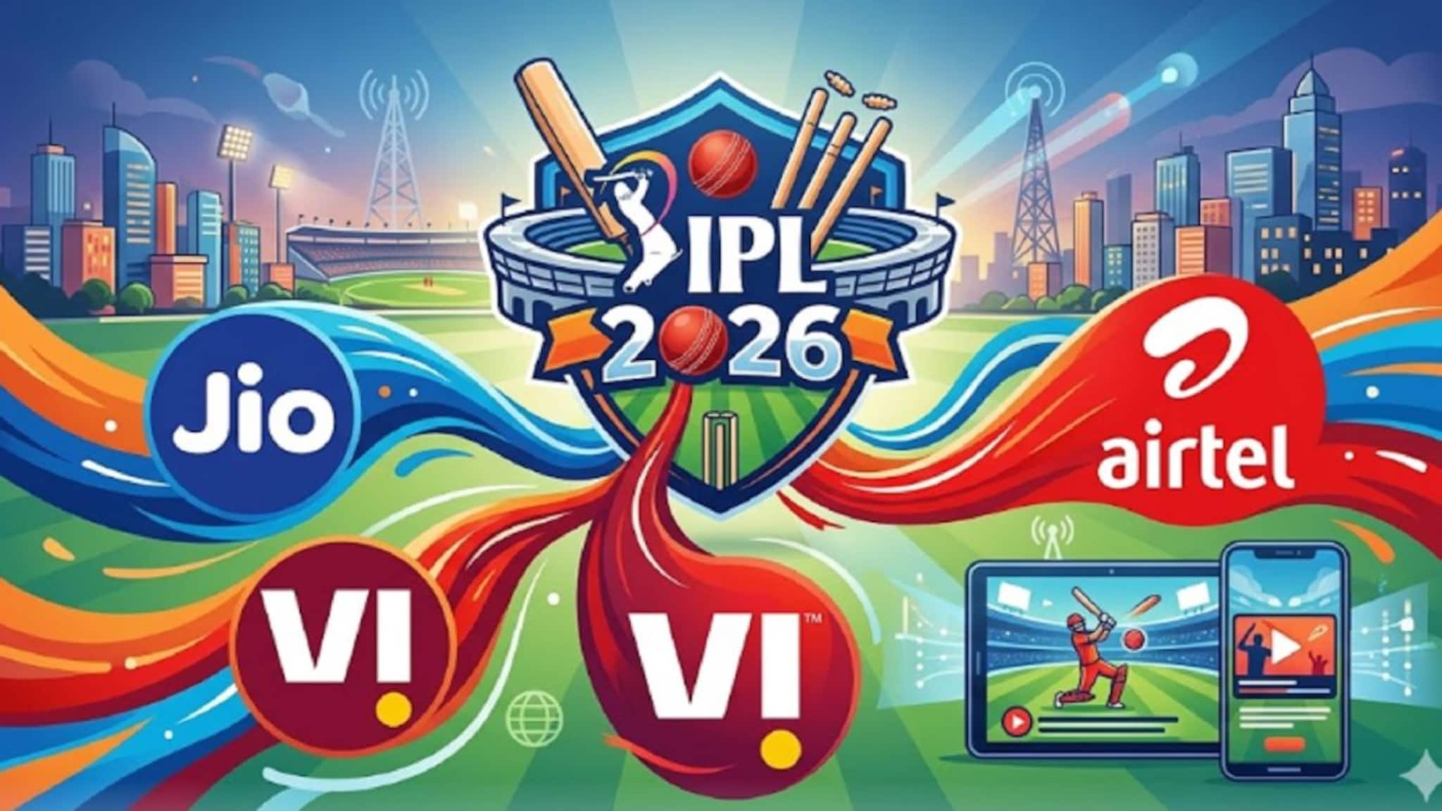 IPL 2026 फ्रीमध्ये पाहायची संधी! 'या' स्वस्त रिचार्ज प्लॅनवर मोफत  JioHotstar सब्सक्रिप्शन