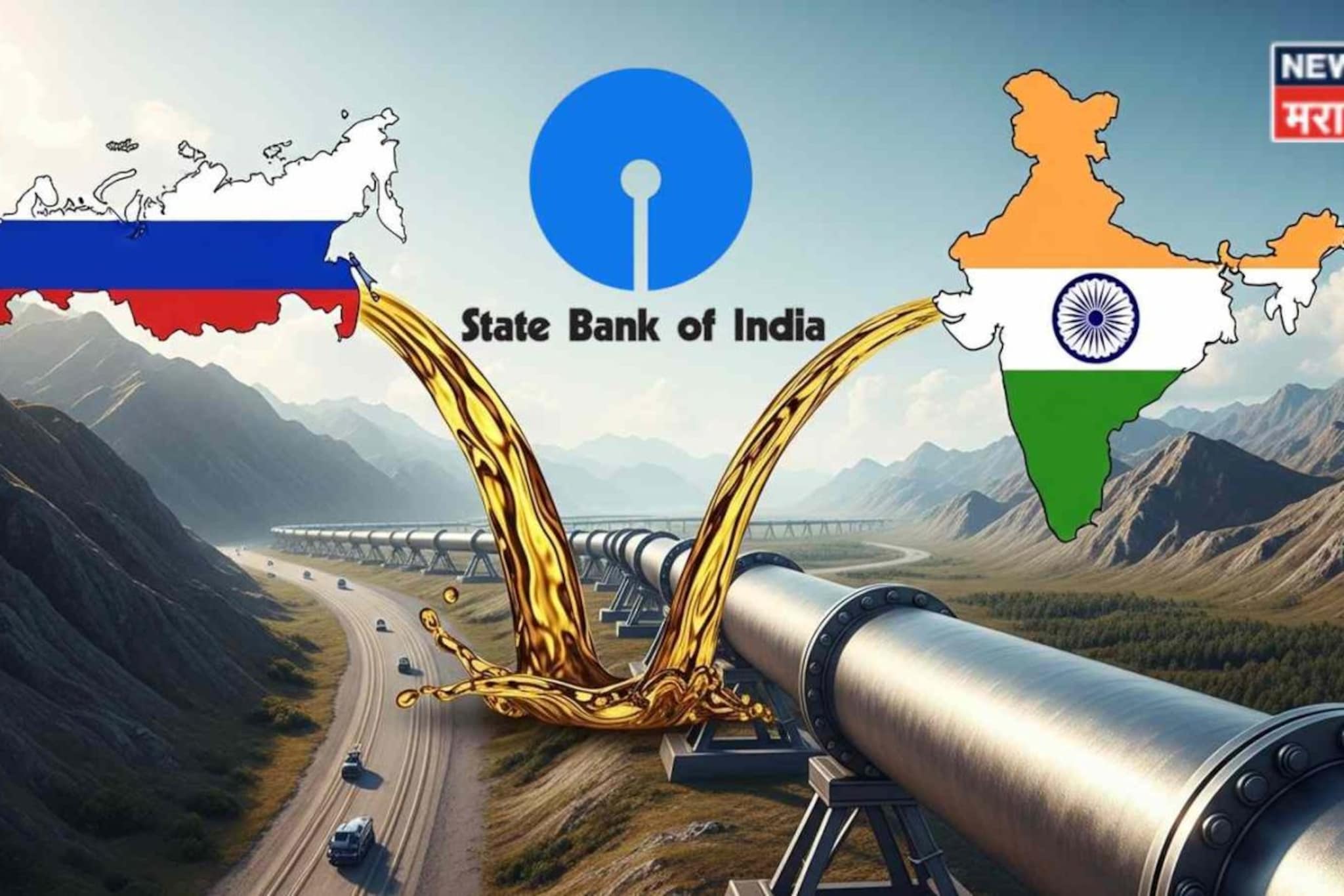 ट्रम्प यांच्या 'ऑफर'वर SBI नं पाणी फेरलं! रशिया-भारत तेल डील धोक्यात, नेमकं प्रक