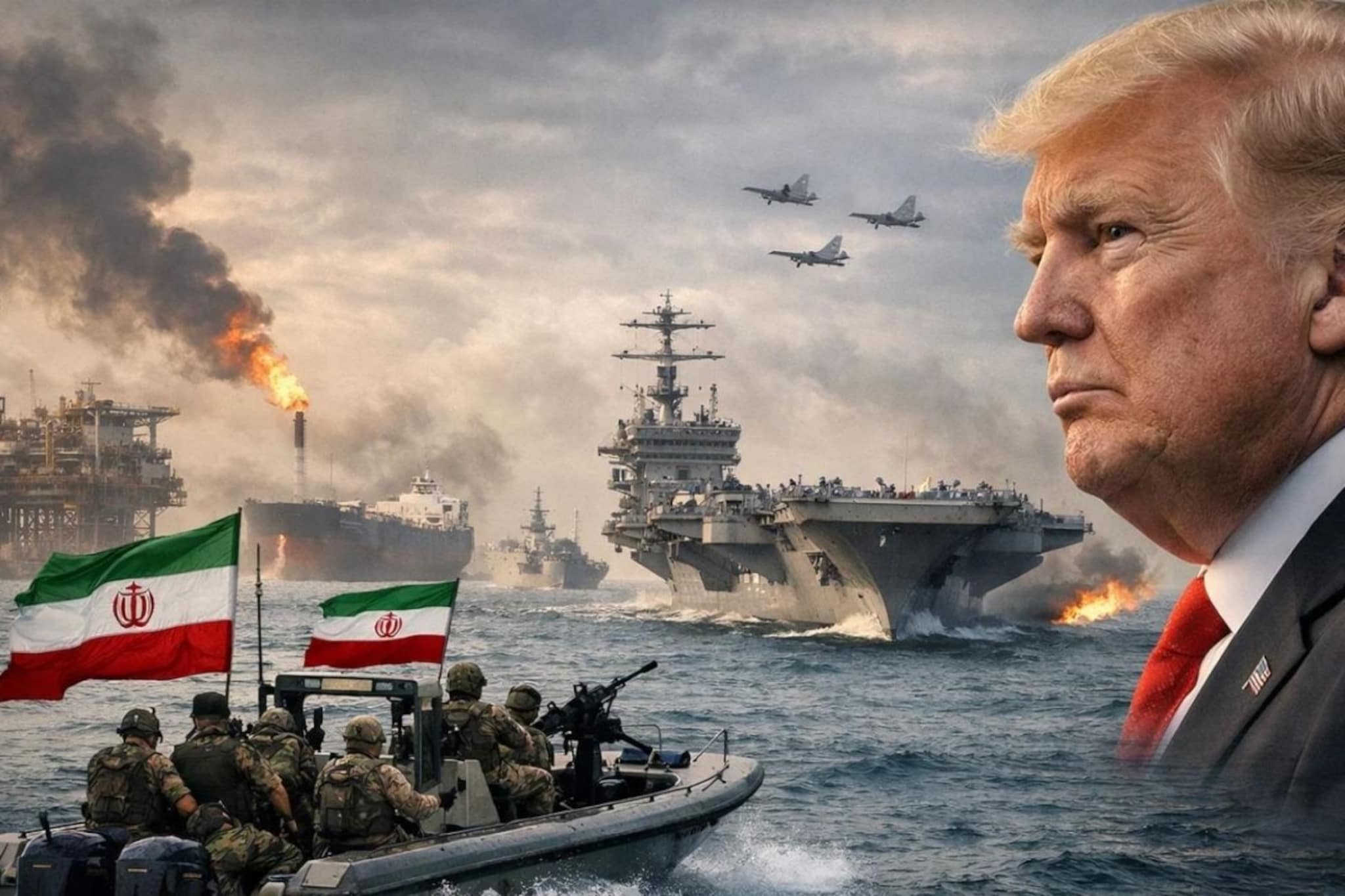 इराणची मोठी खेळी, Strait of Hormuz 6 महिन्यांसाठी बंद होऊ शकते; ट्रम्प यांचा 48 तासांचा अल्टीमेटम