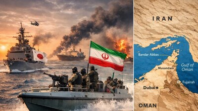 जपानचा इराणला थेट इशारा: युद्धविराम झाल्यास हॉर्मुझमध्ये उतरणार 'माइनस्वीपर'.